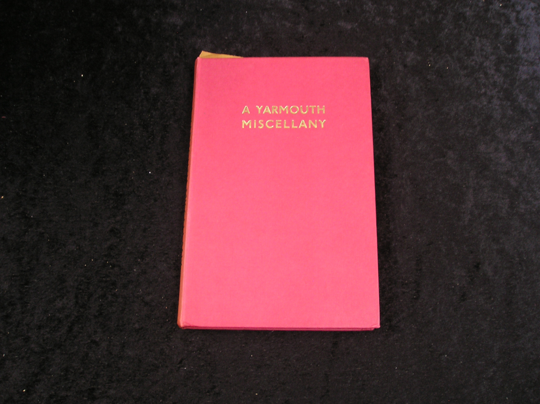 Image 0 of A Yarmouth Miscellany