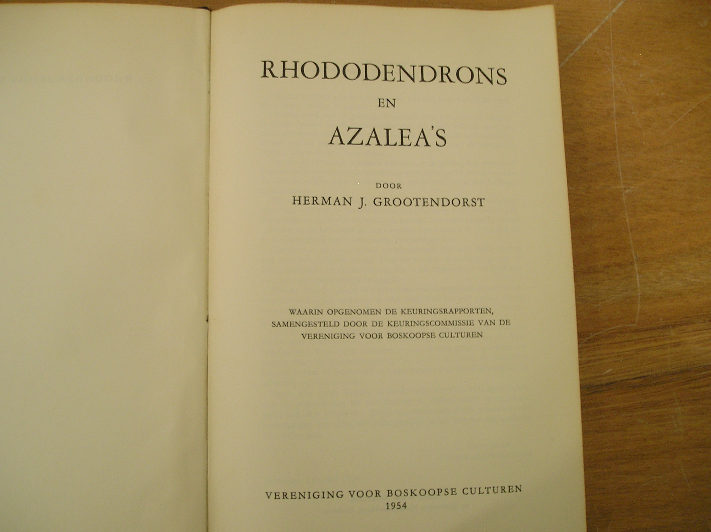 Image 0 of Rhododendrons En Azalea's