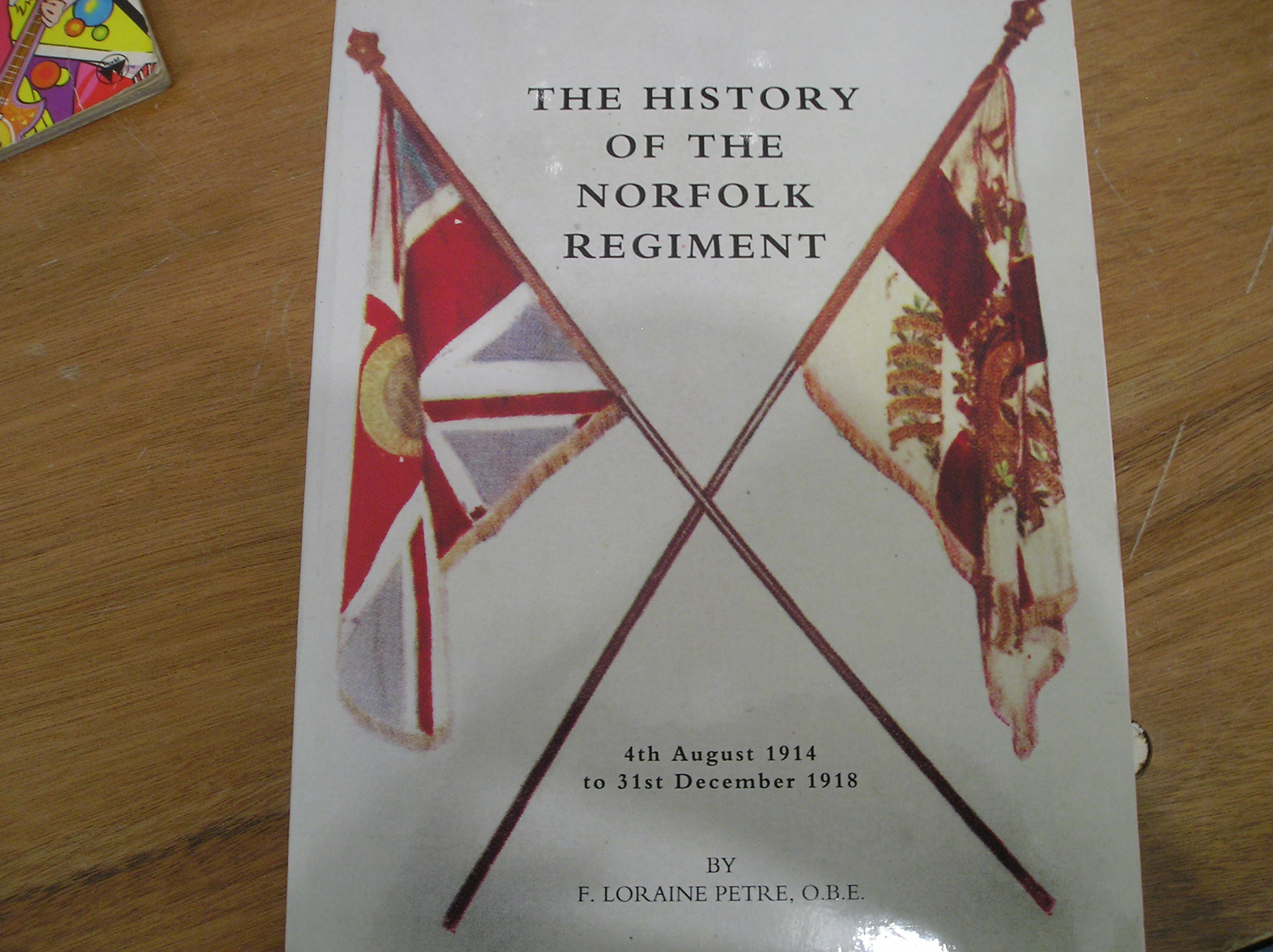 Image 0 of The History Of The Norfolk Regiment  1914-1918