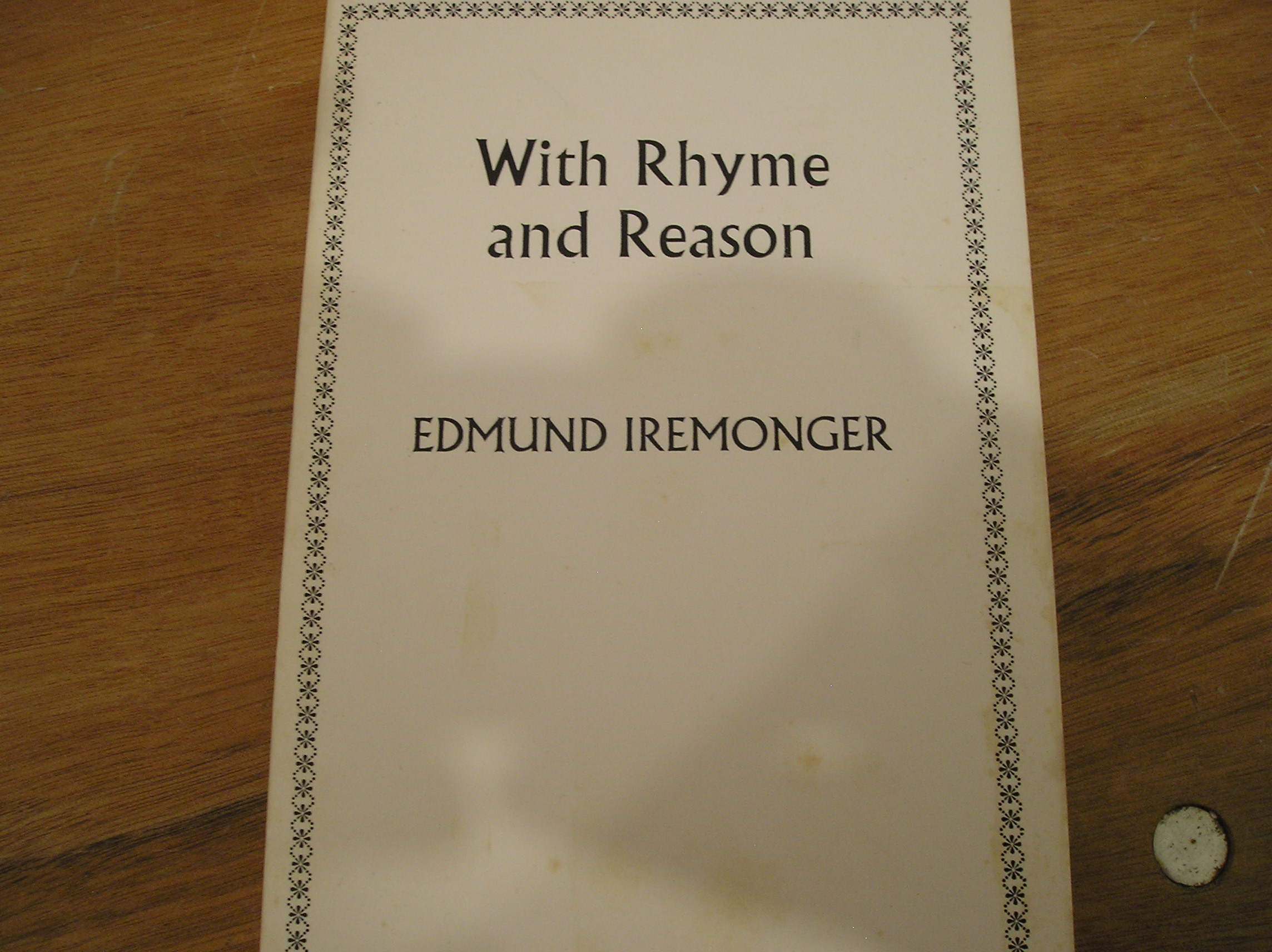 Image 0 of With Rhyme and Reason