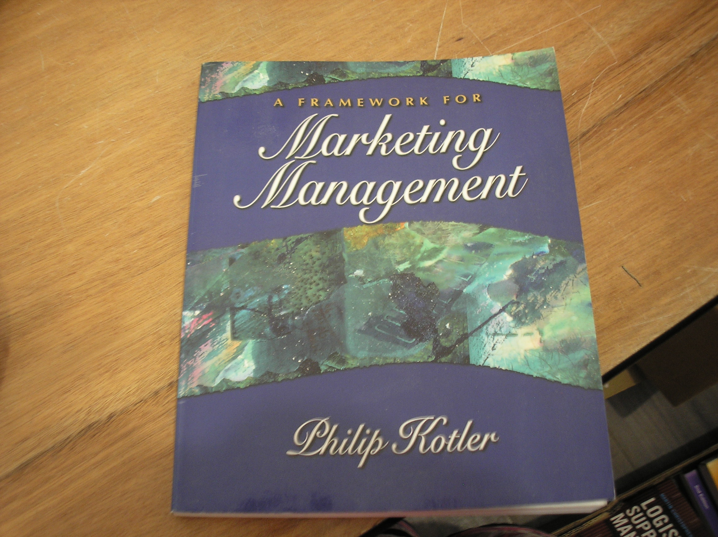 A Framework For Marketing Management