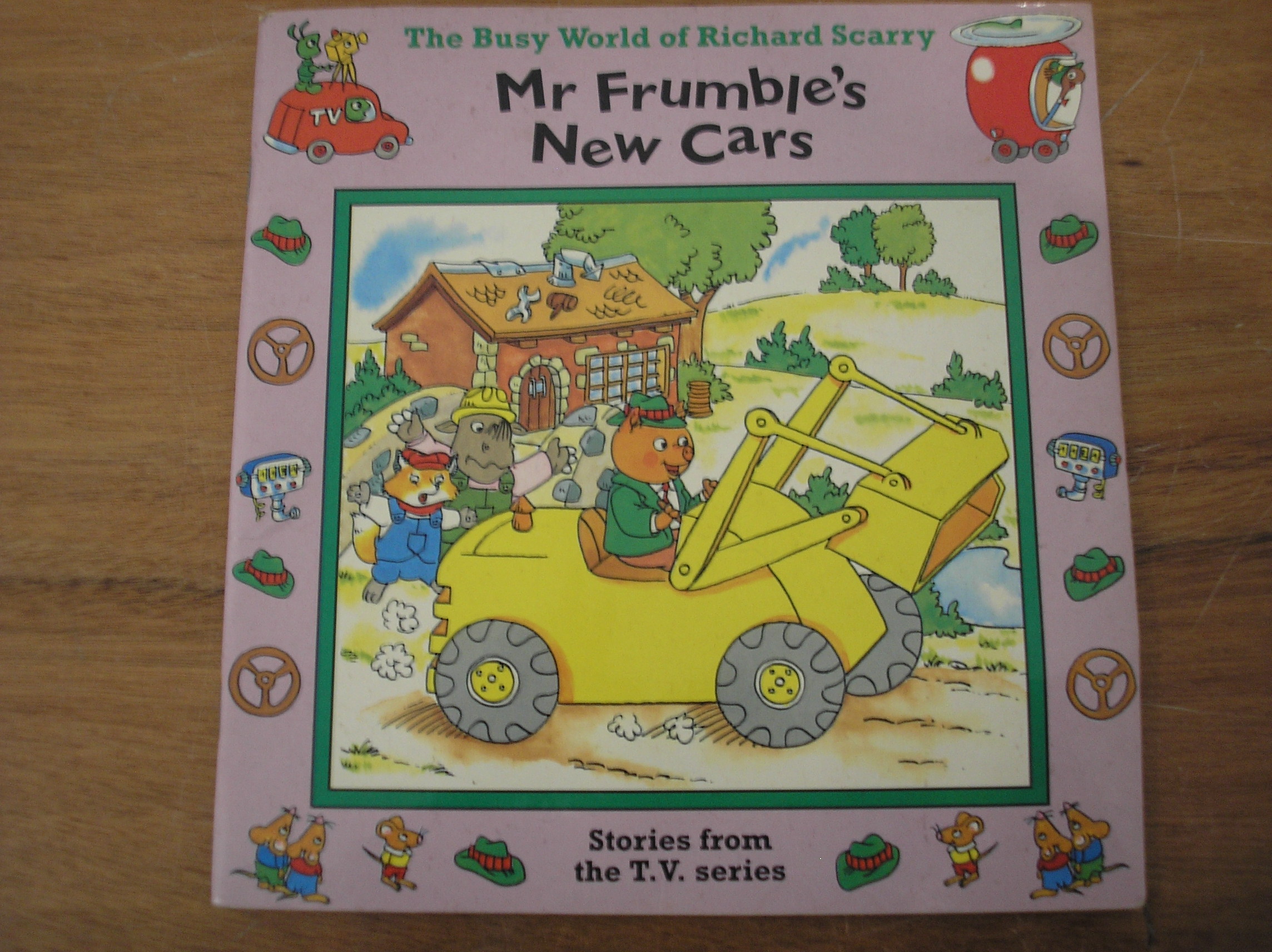 Image 0 of The Busy World Of Richard Scarry Mr Frumble's New Car