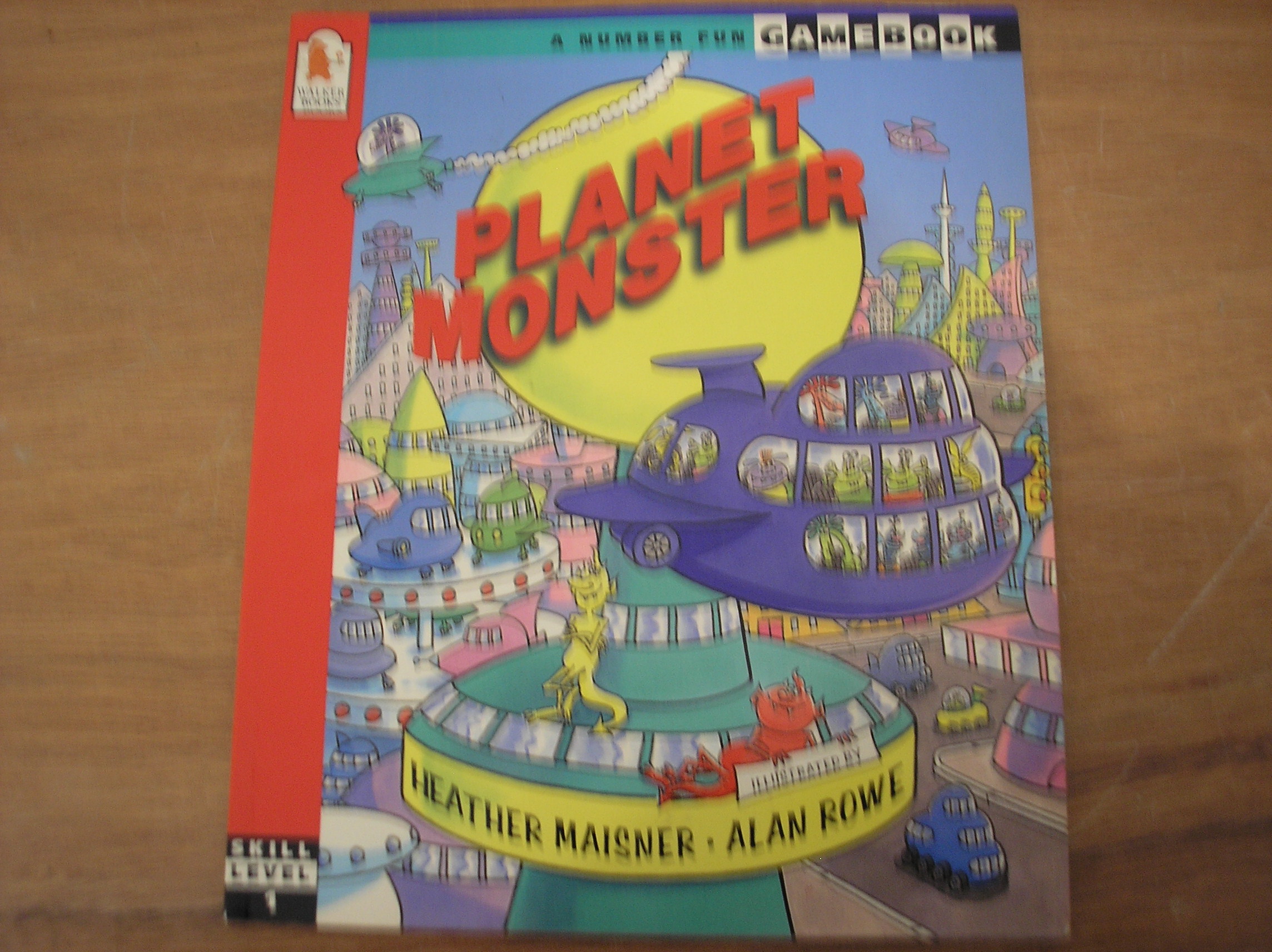 A Number Fun Gamebook Planet Monster Skill Level 1