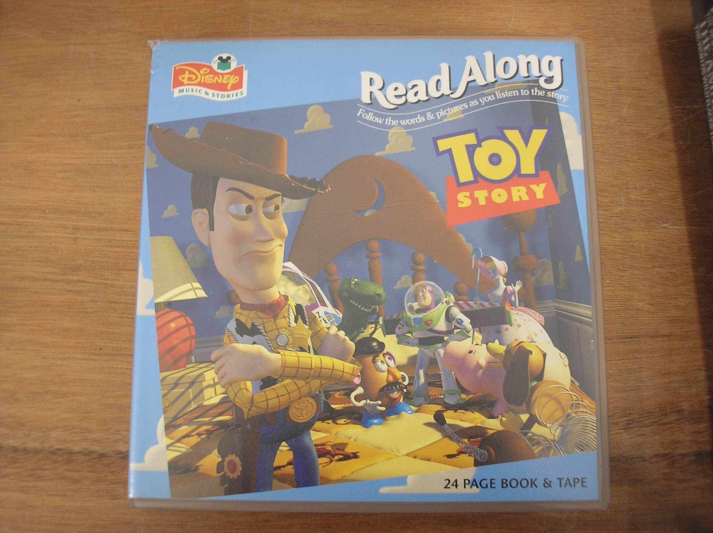 Image 0 of Disney Toy Story Read Along Book & Cassette Tape