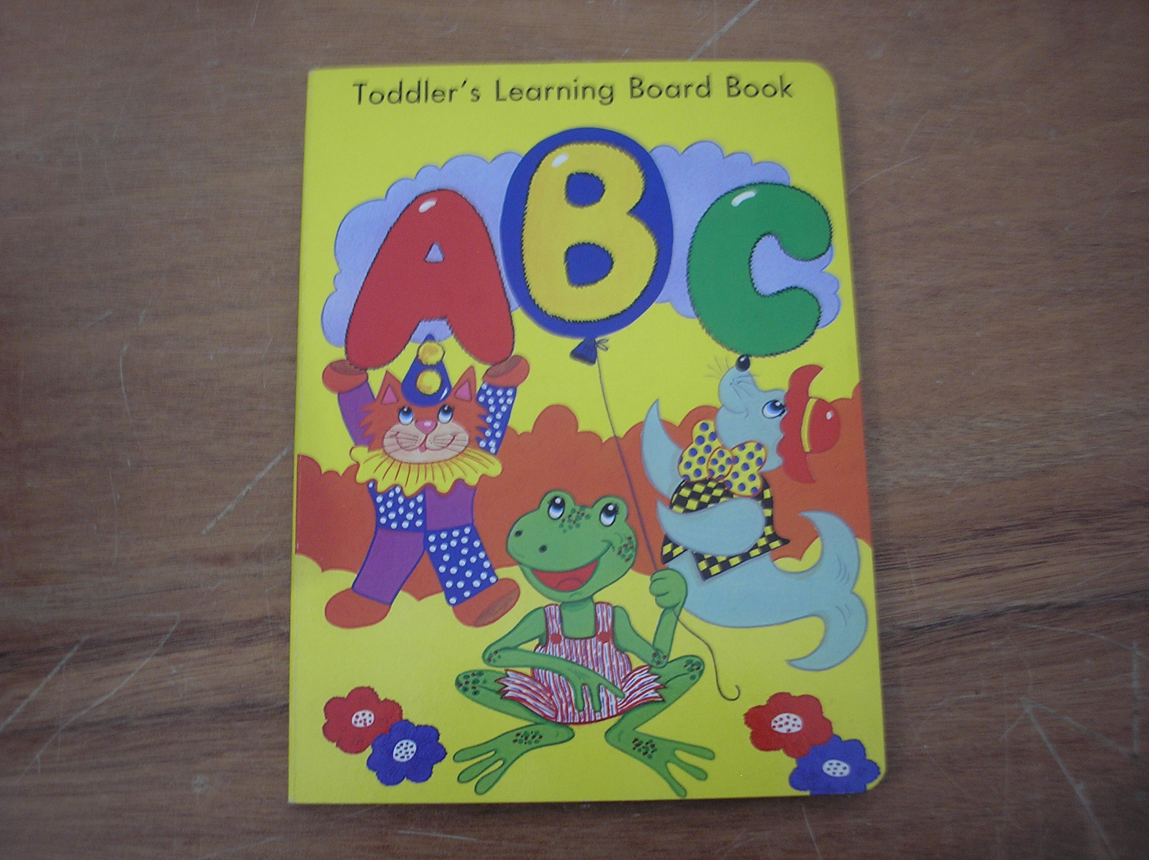 Image 0 of Toddler's Learning Board Book ABC