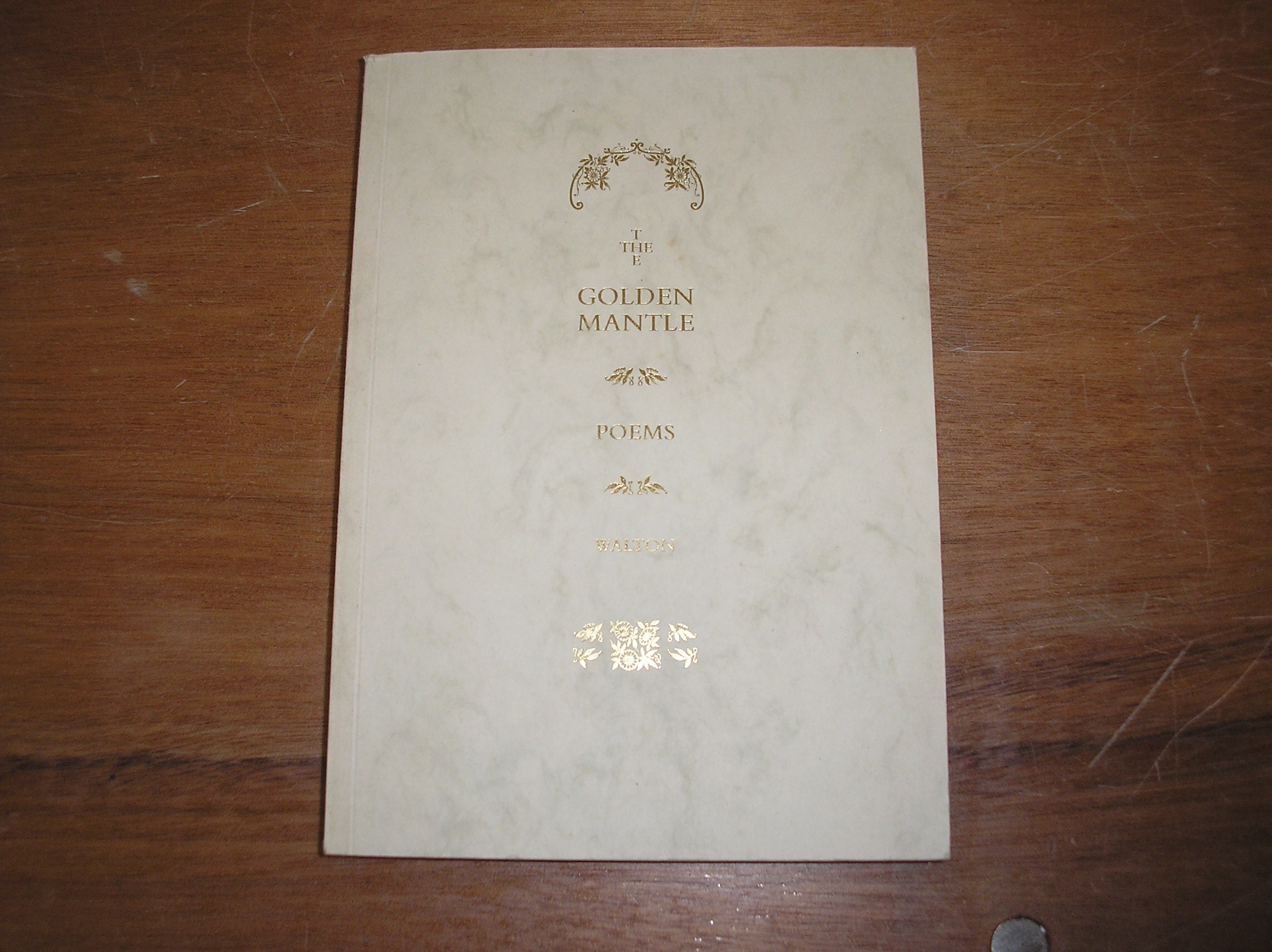 Image 0 of The Golden Mantle. Poems