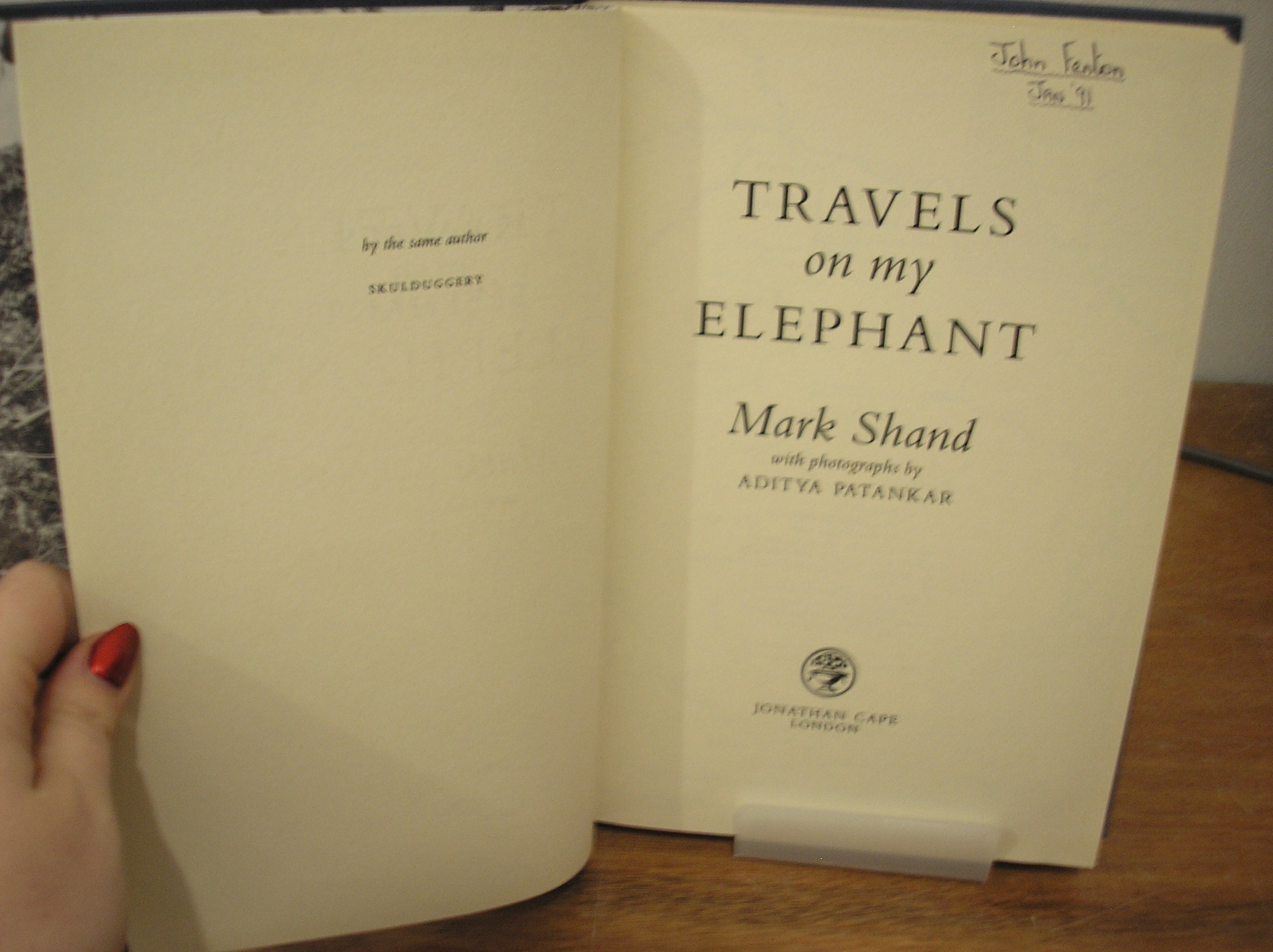 Image 0 of Travels on My Elephant