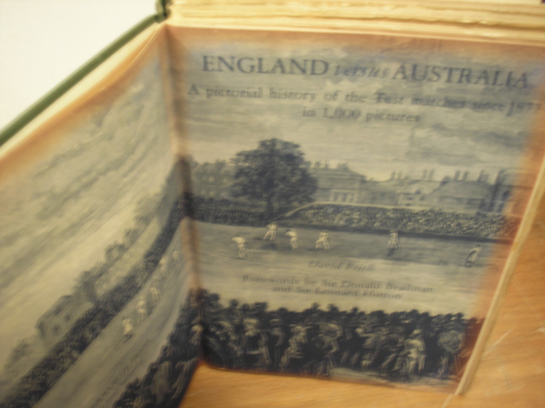 Image 0 of England Versus Ausralia: A Pictorial History of the Test Matches since 1877 in 1