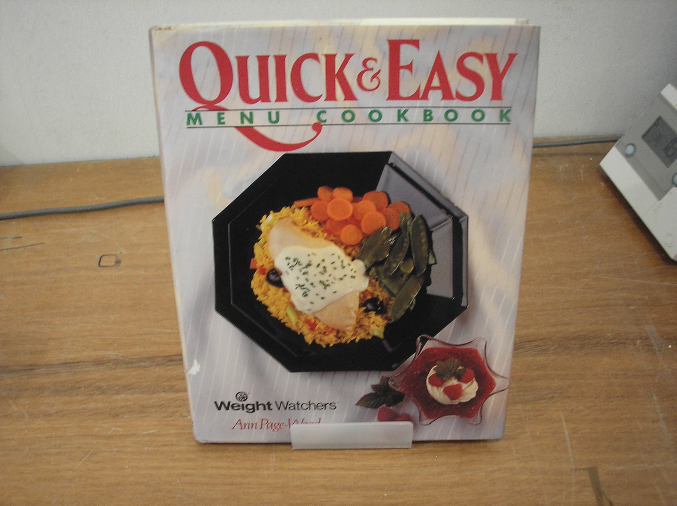 Image 0 of Weight Watchers Quick and Easy Menu Cookbook