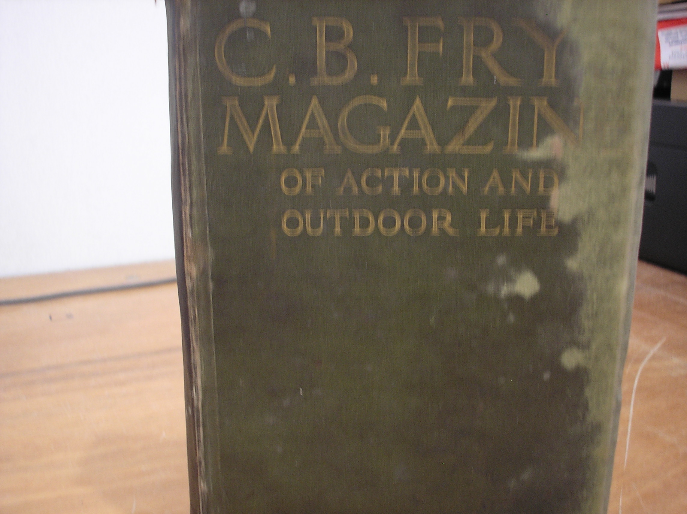 Image 0 of C. B. Fry's Magazine of Action and Outdoor Life Vol 1