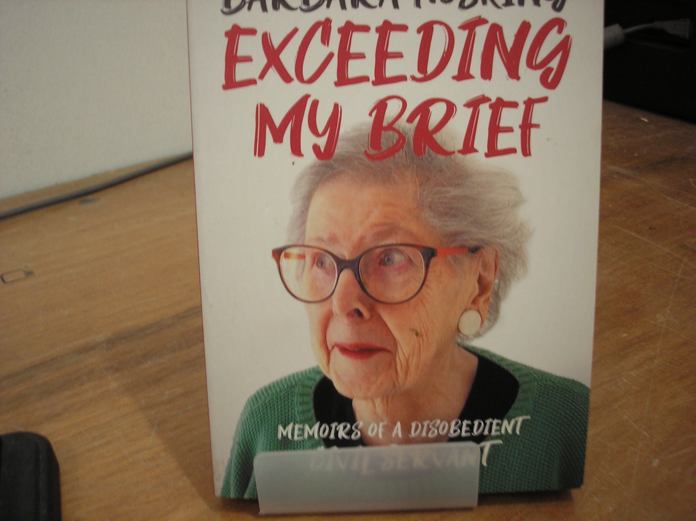 Image 0 of Exceeding My Brief