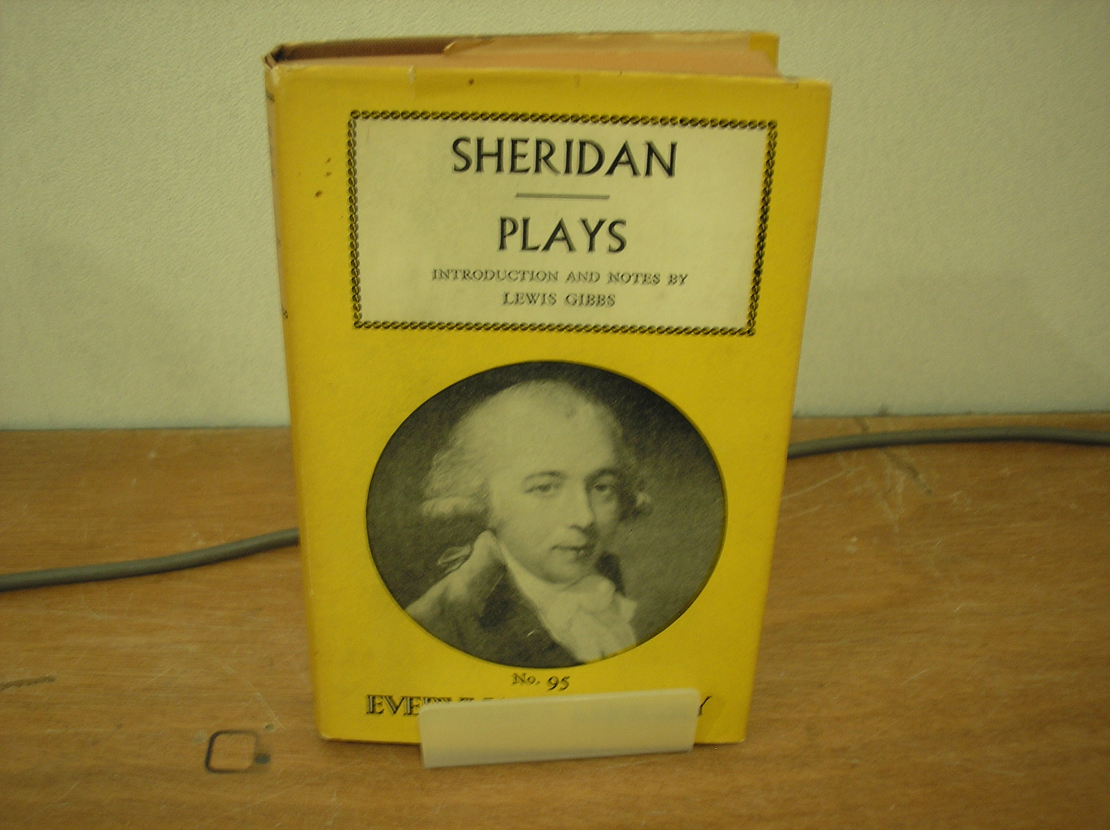 Image 0 of Sheridan Plays