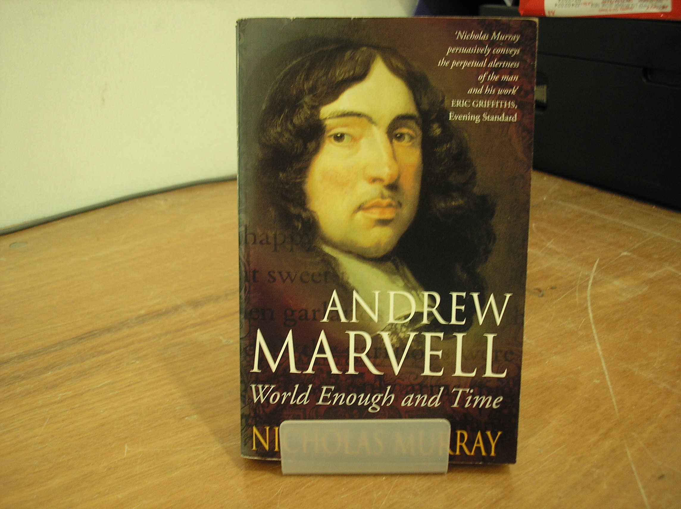Image 0 of Andrew Marvell World Enough and Time