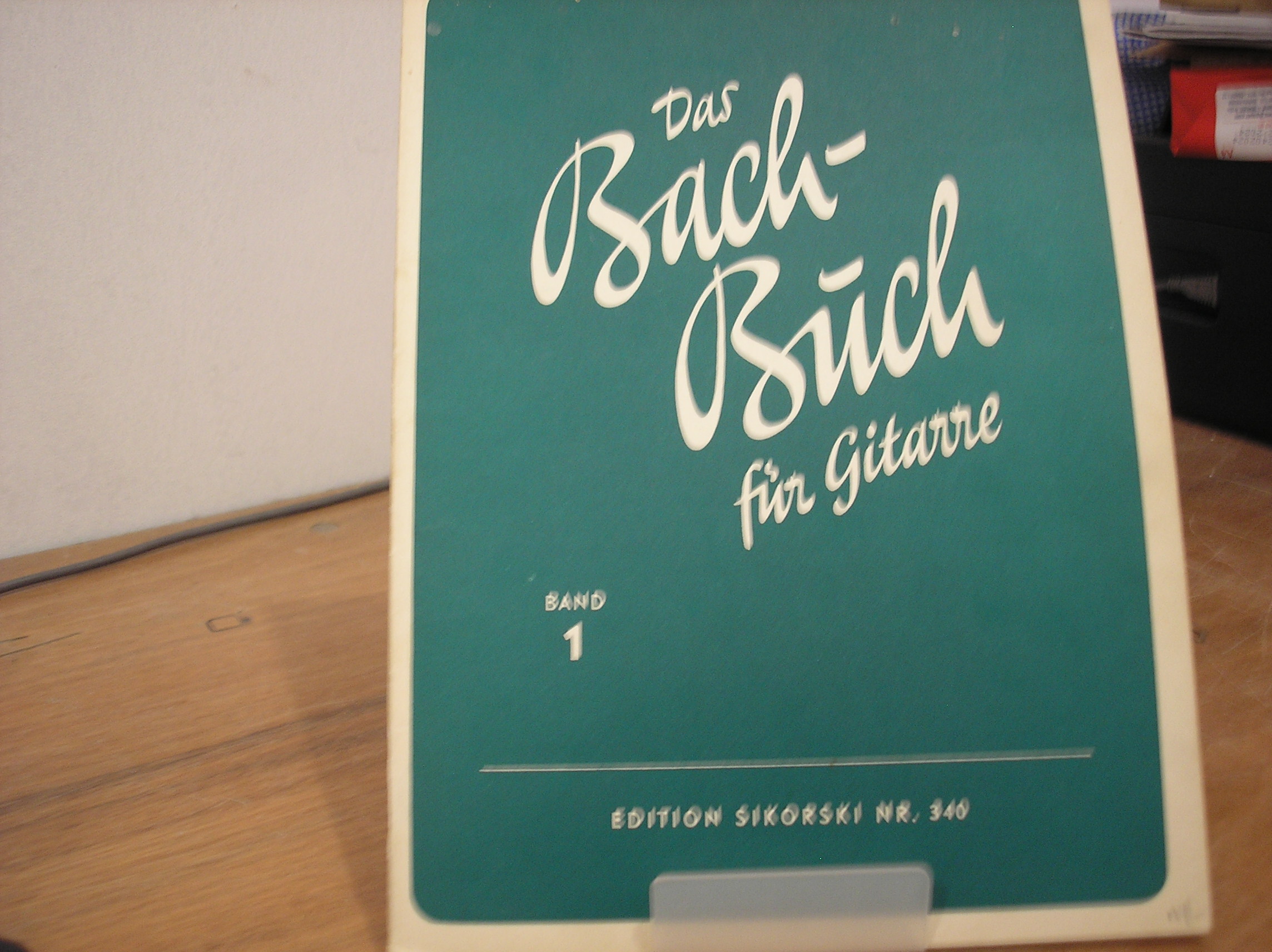 Image 0 of Das Bach Buch Fur Gitarre - Band 1