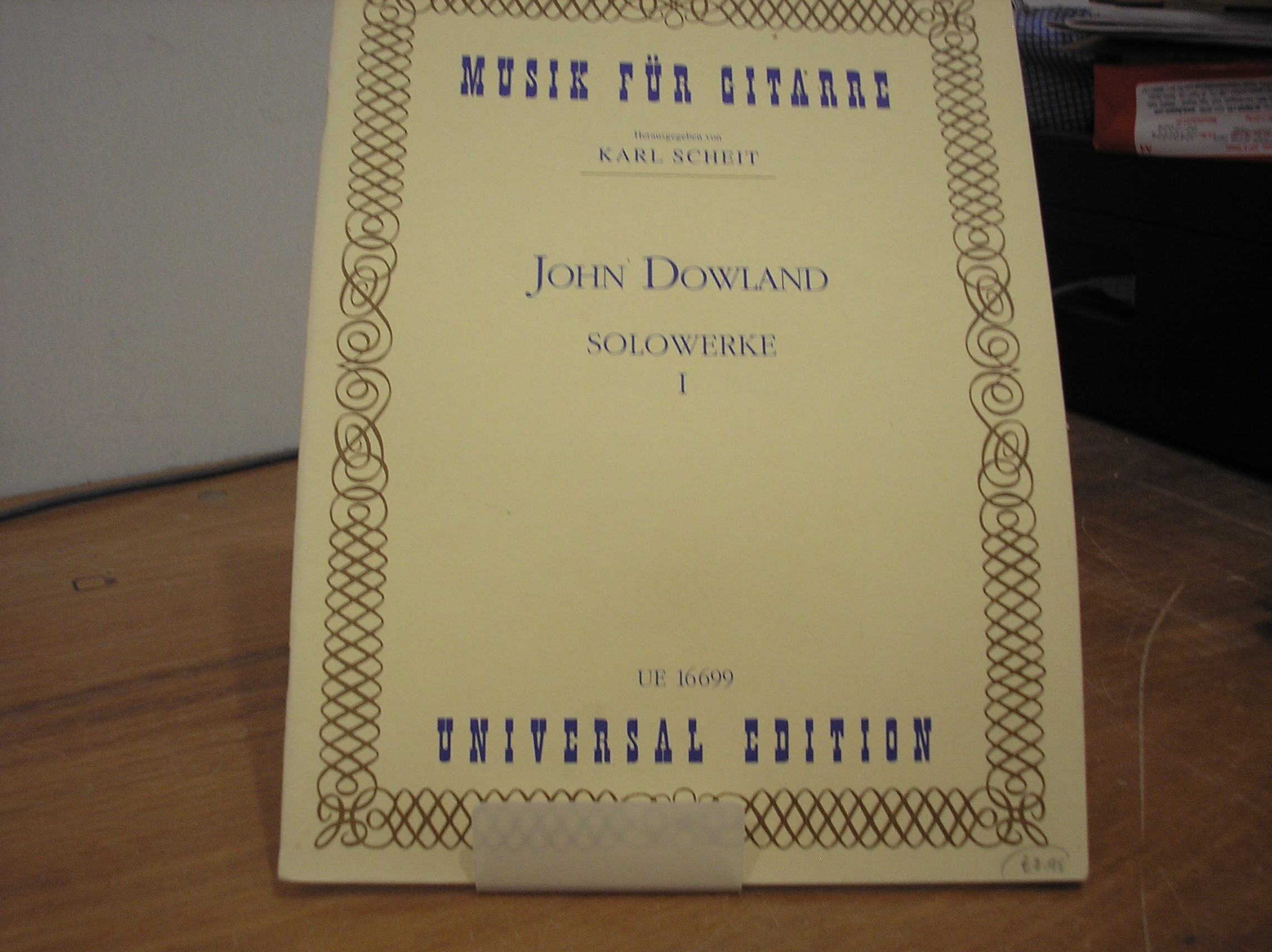 Image 0 of Solowerke I Musik fur Gitarre