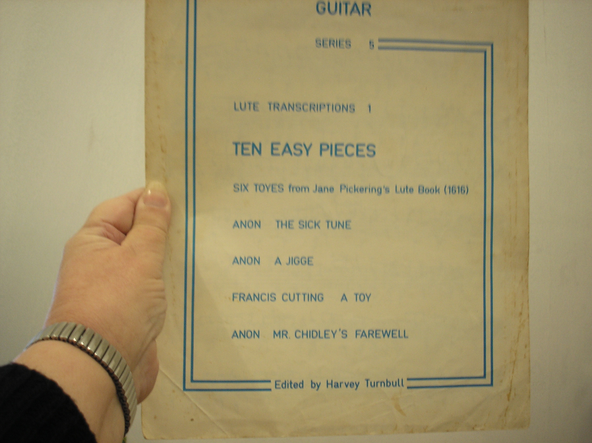 Image 0 of Cambridge Guitar Series 5 Ten Easy Pieces