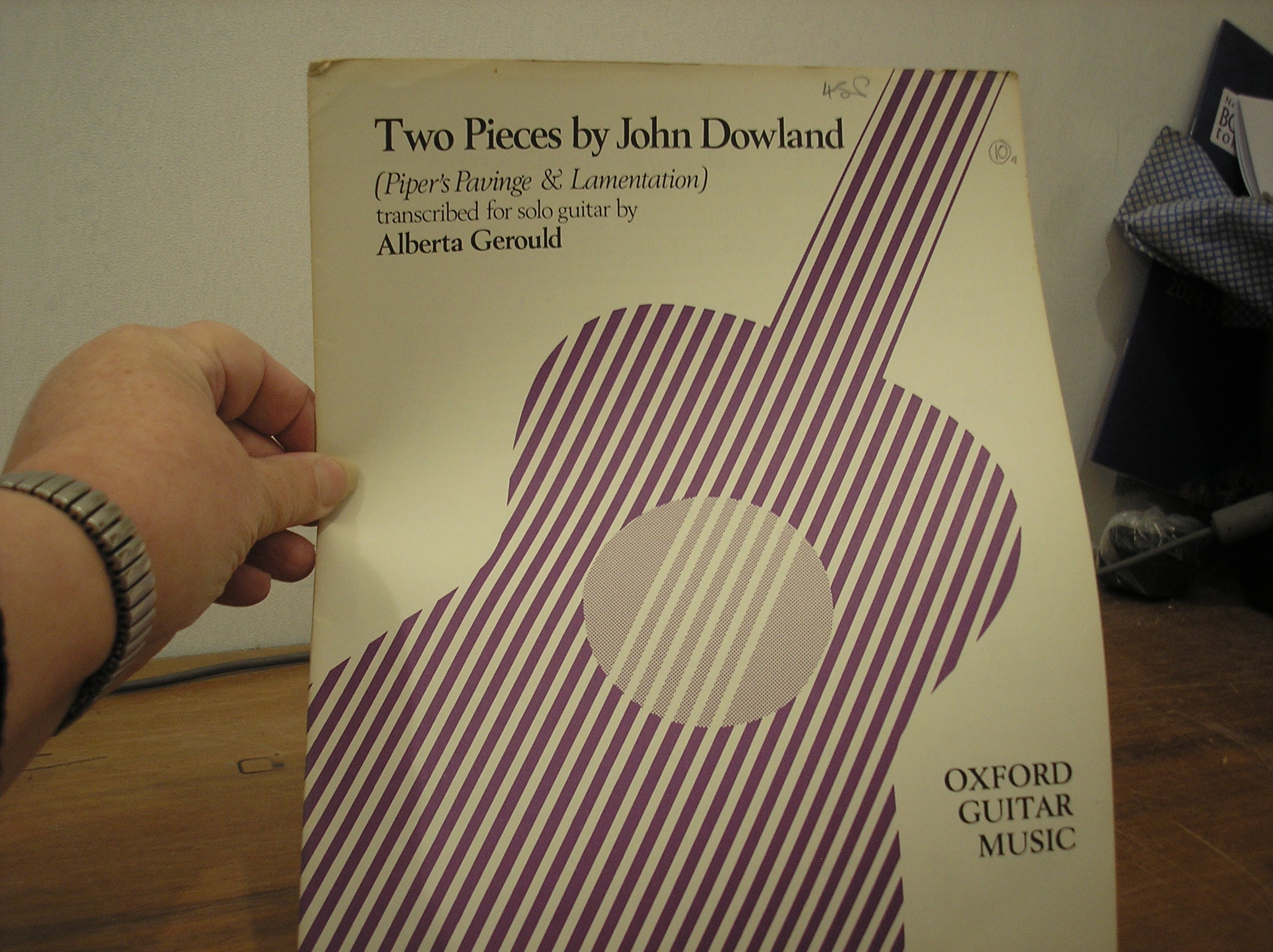 Image 0 of Two Pieces by John Dowland (Piper's Pavinge & Lamentation)