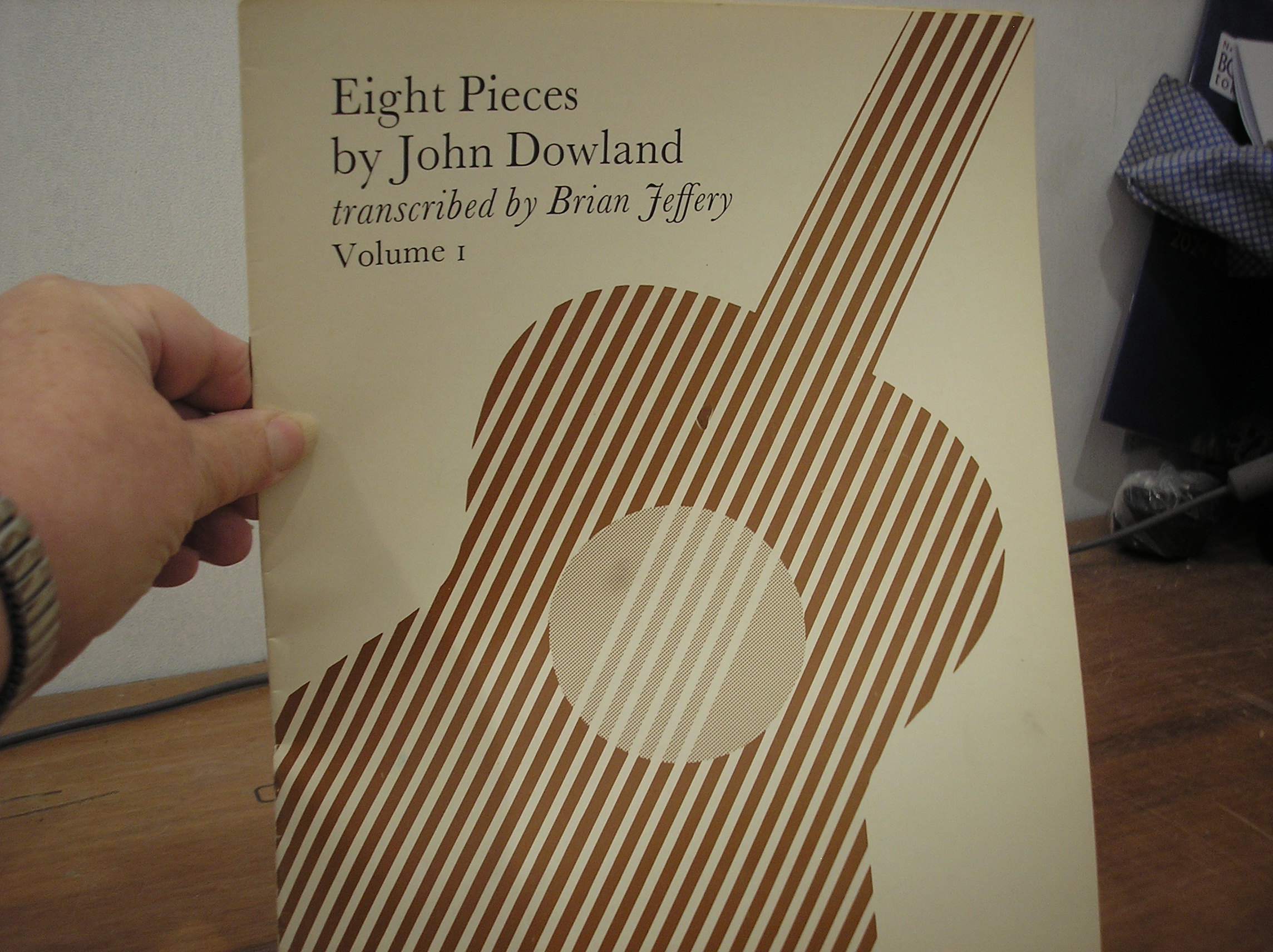 Image 0 of Eight Pieces by John Dowland Vol 1
