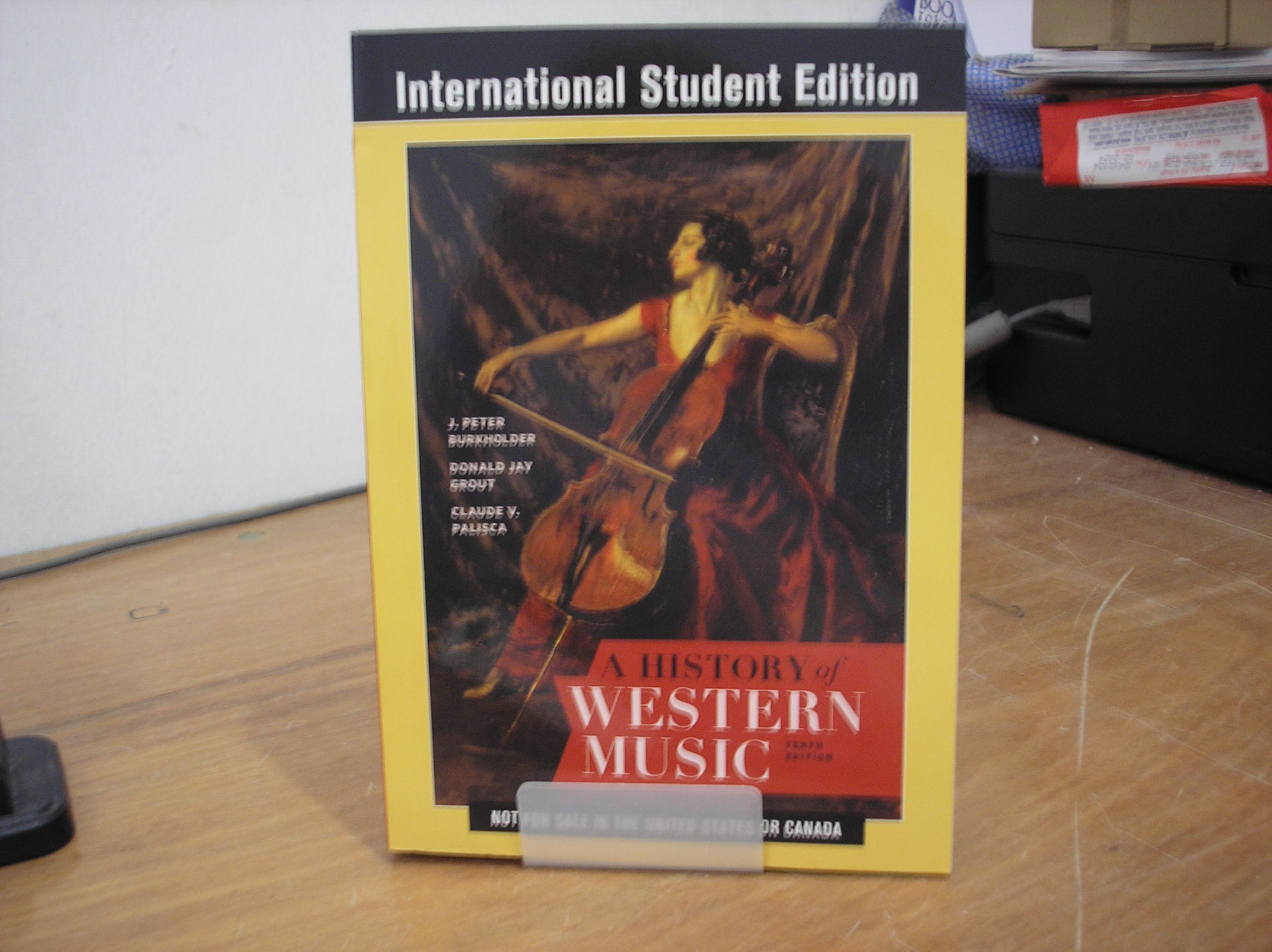 A History of Western Music tenth edition