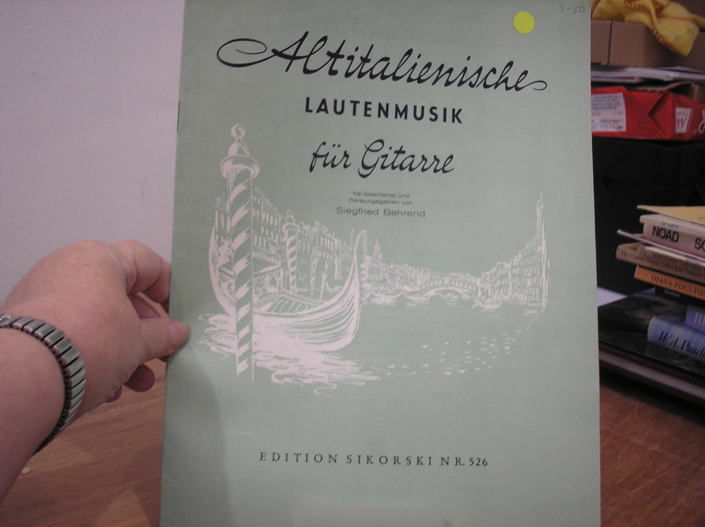 Image 0 of Altitalienische Lautenmusik fur Gitarre