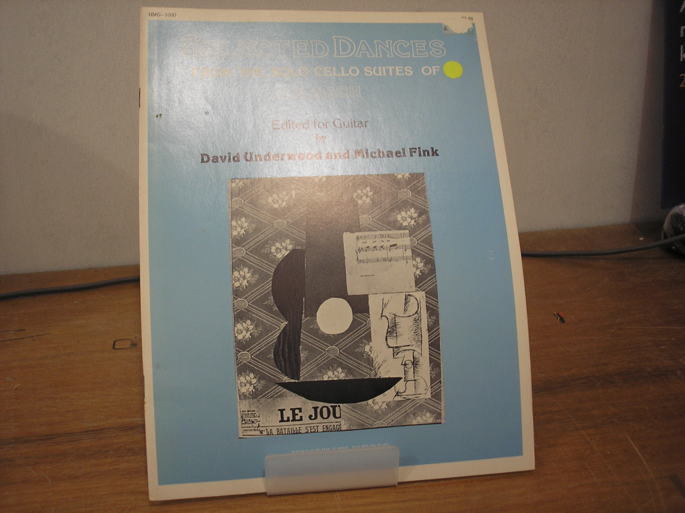 Image 0 of Selected Dances from the Solo Cello Suites of J. S. Bach Edited for Guitar