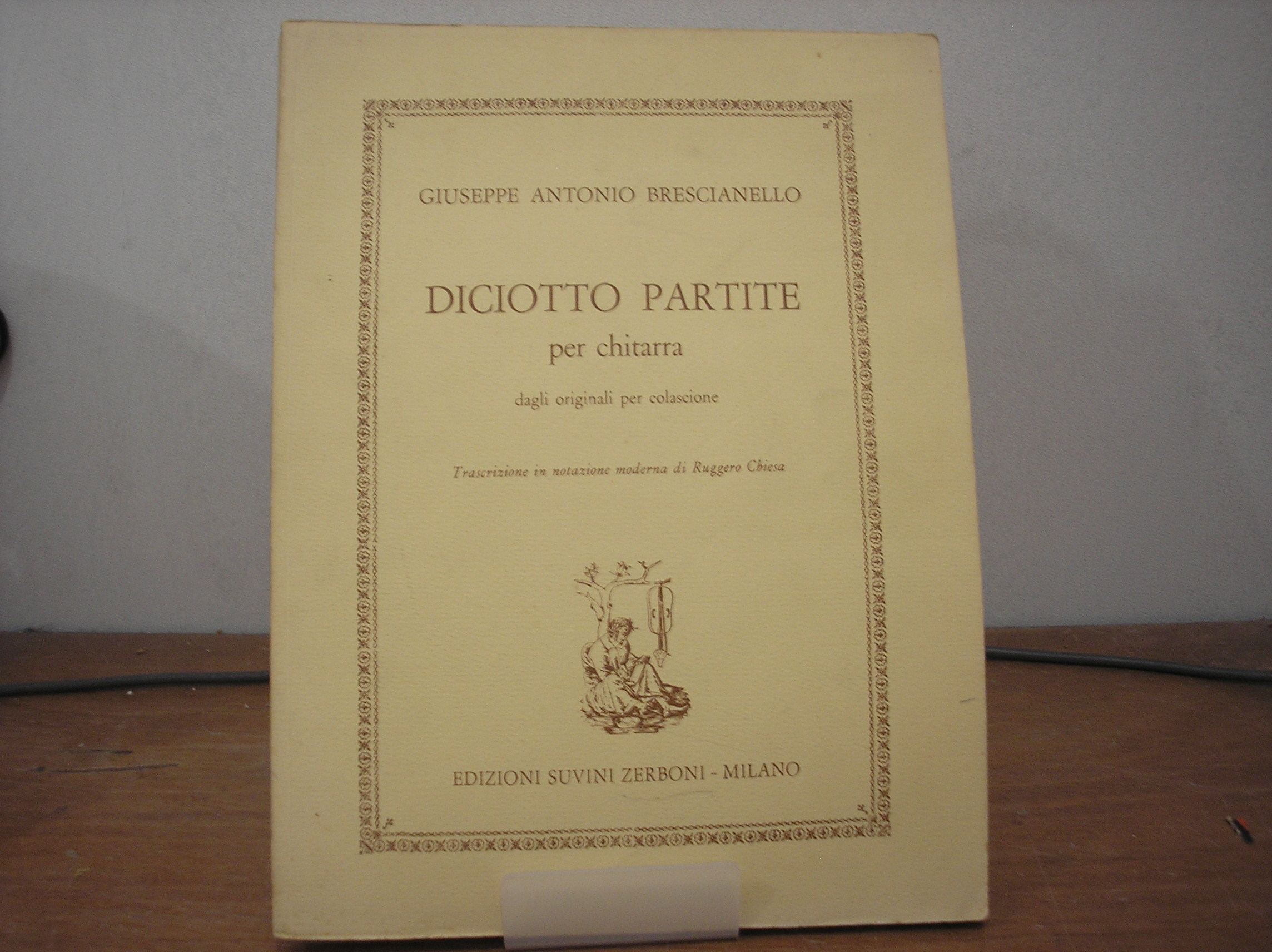 Image 0 of Diciotto Partite per Chittarra (dagli originali per colascione)