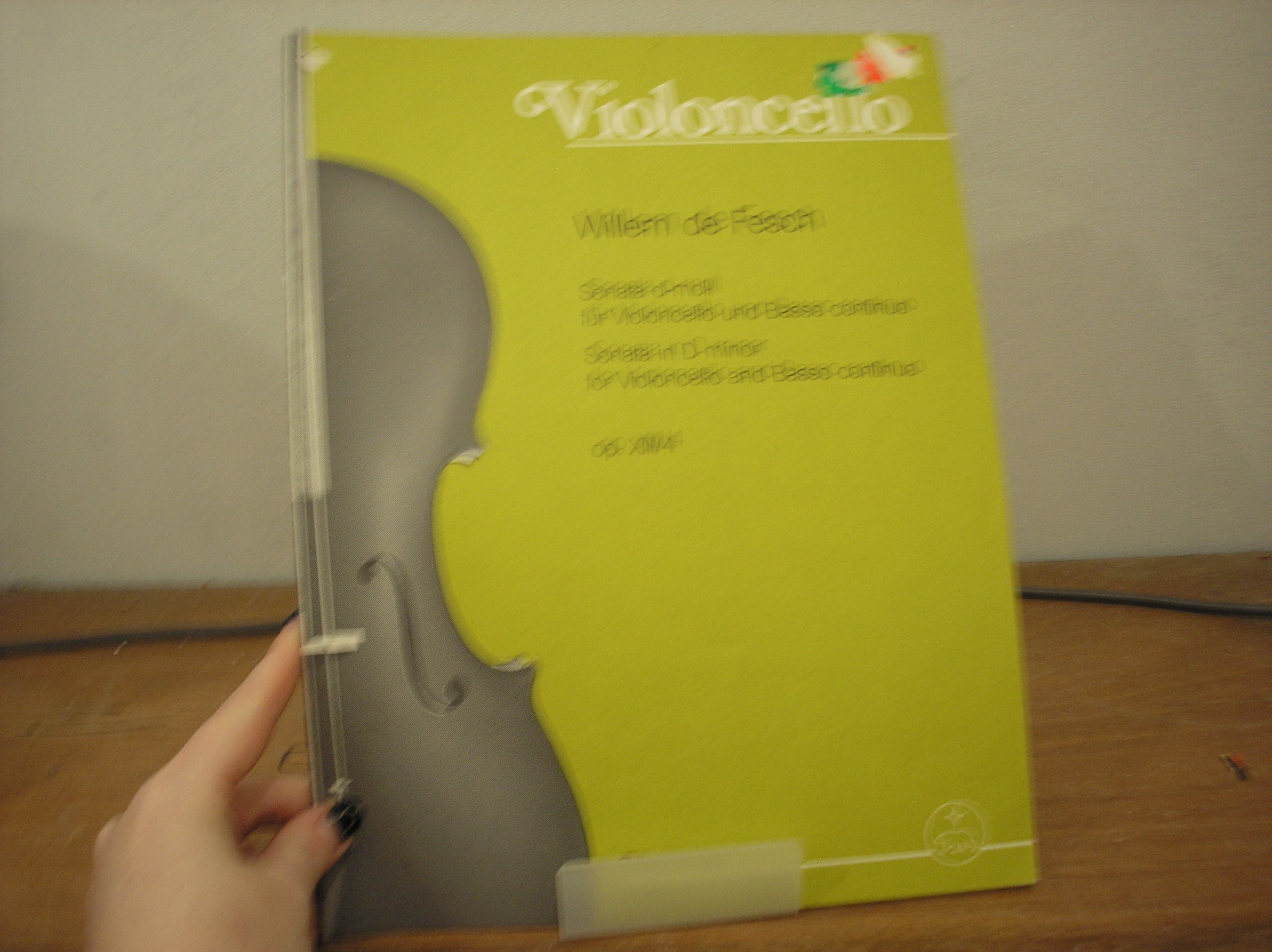 Image 0 of Cello Sonata in D Minor op. XIII/4 BA3962