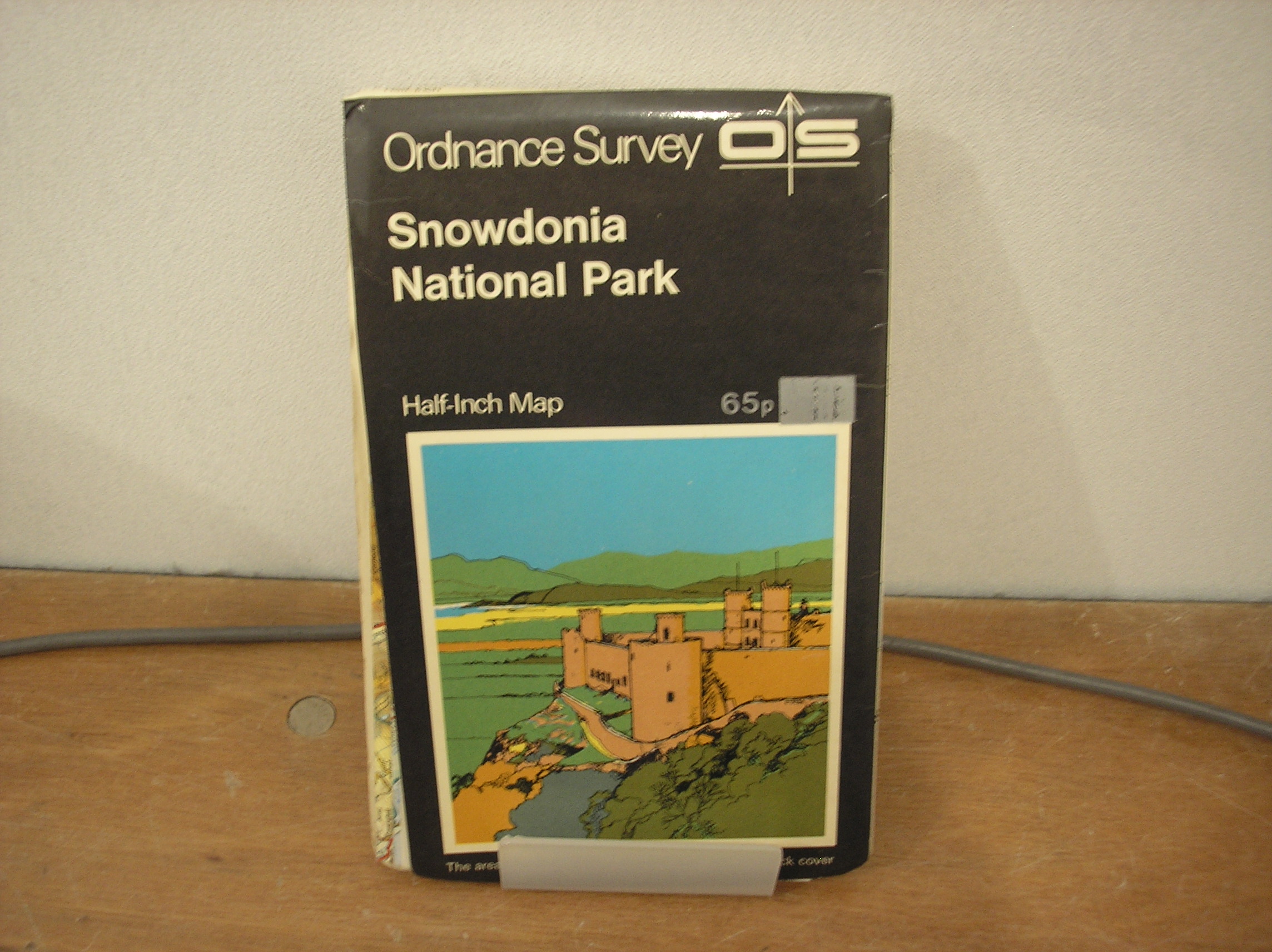 Image 0 of Ordnance Survey Snowdonia National Park Half-Inch Map
