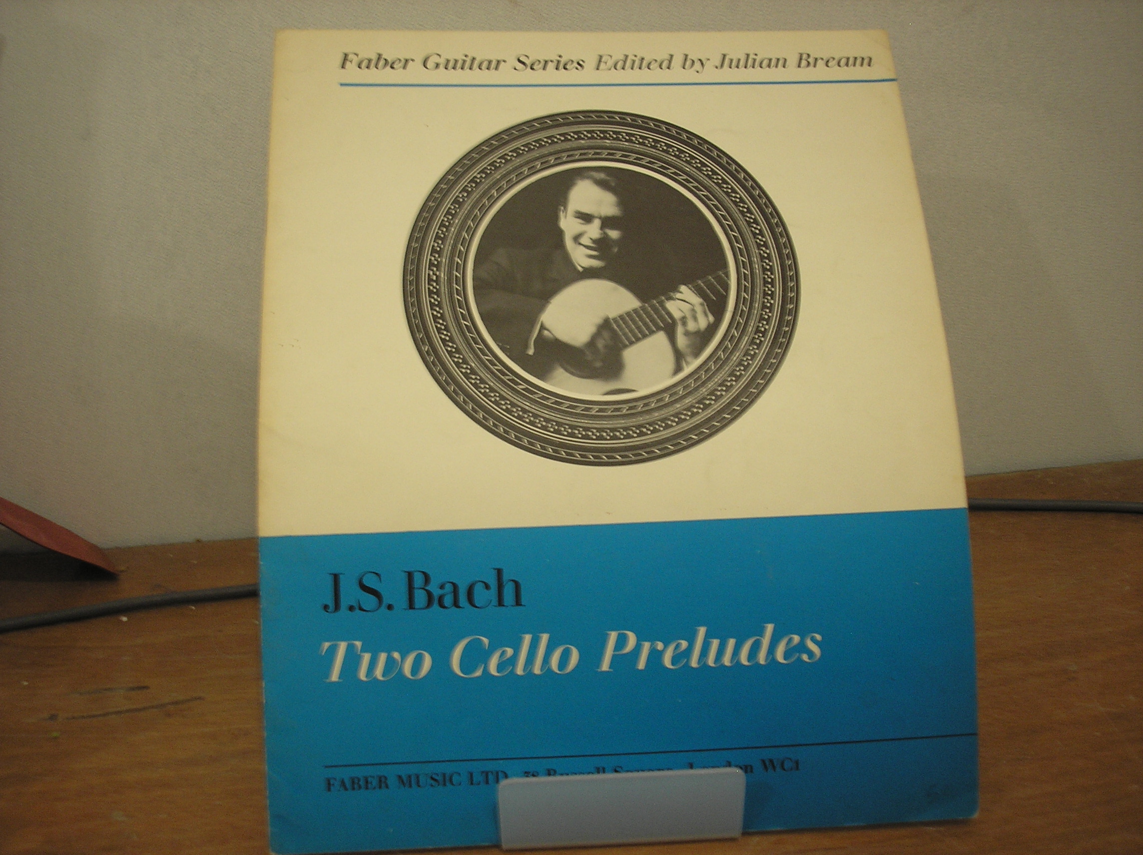 Image 0 of J. S. Bach Two Cello Preludes F0309