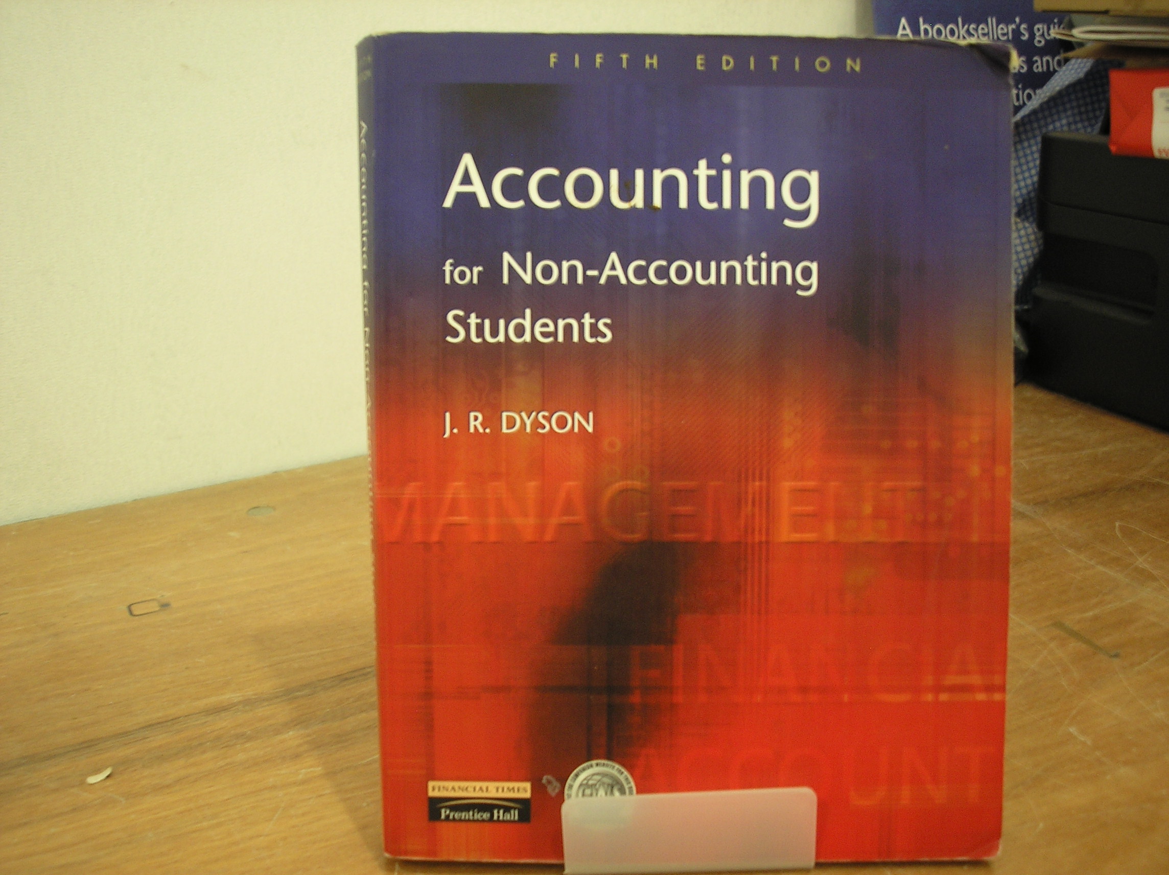 Image 0 of Fifth Edition Accounting for Non-Accounting Students