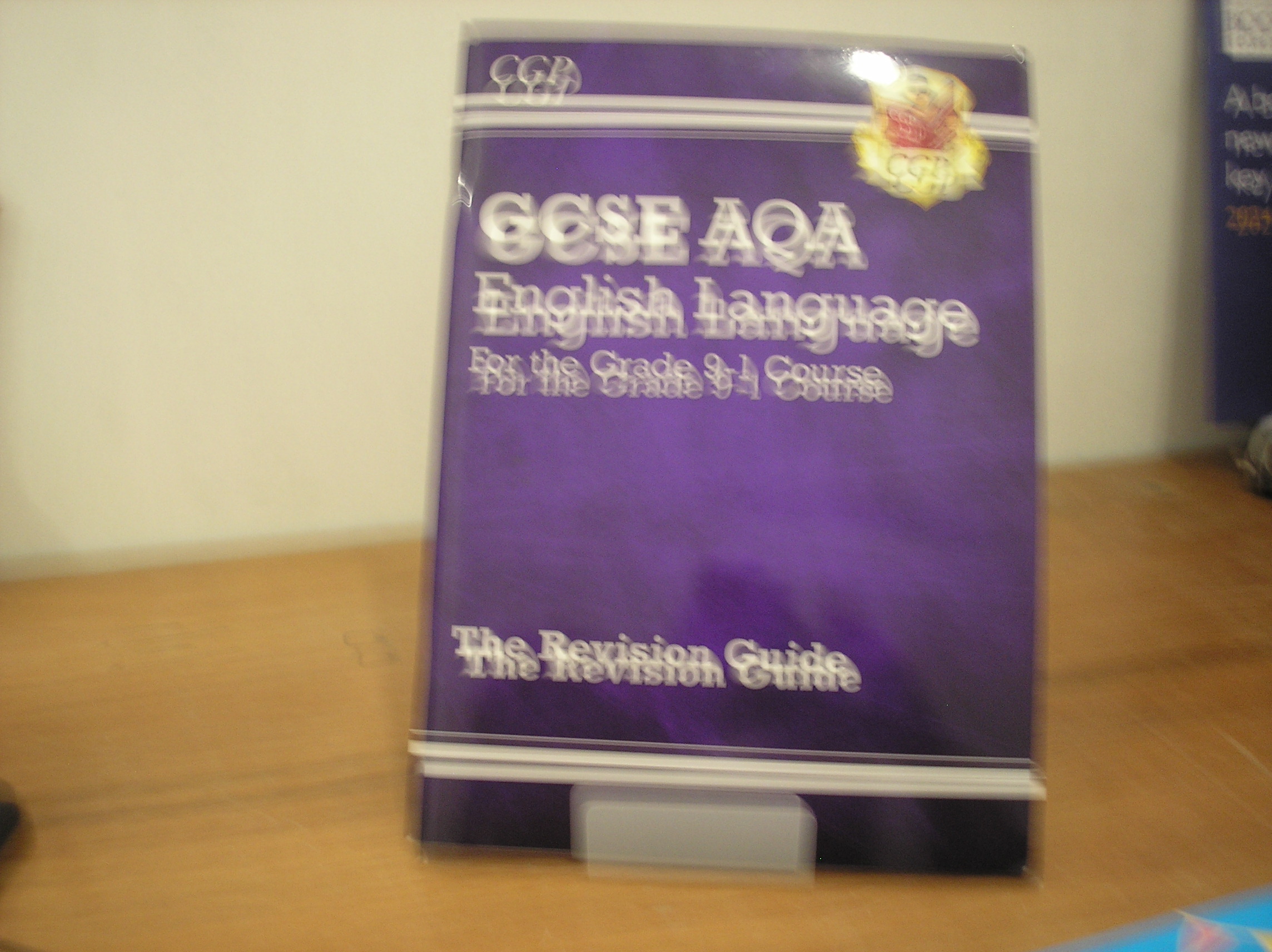Image 0 of CGP GCSE AQA English Language Grade 9-1 Course Revision Guide