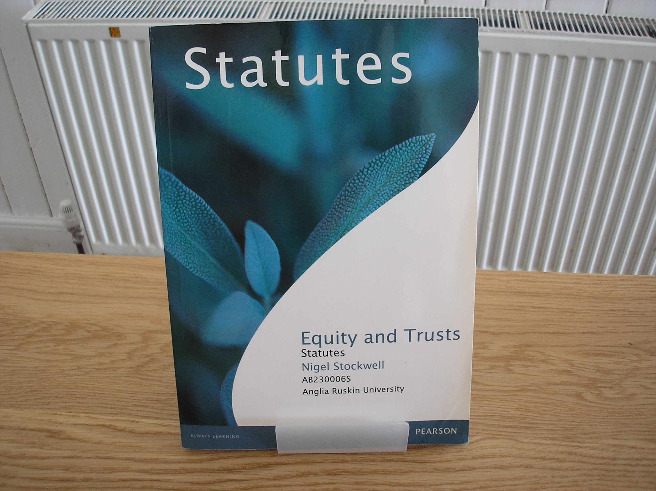 Image 0 of Equity and Trusts Statutes