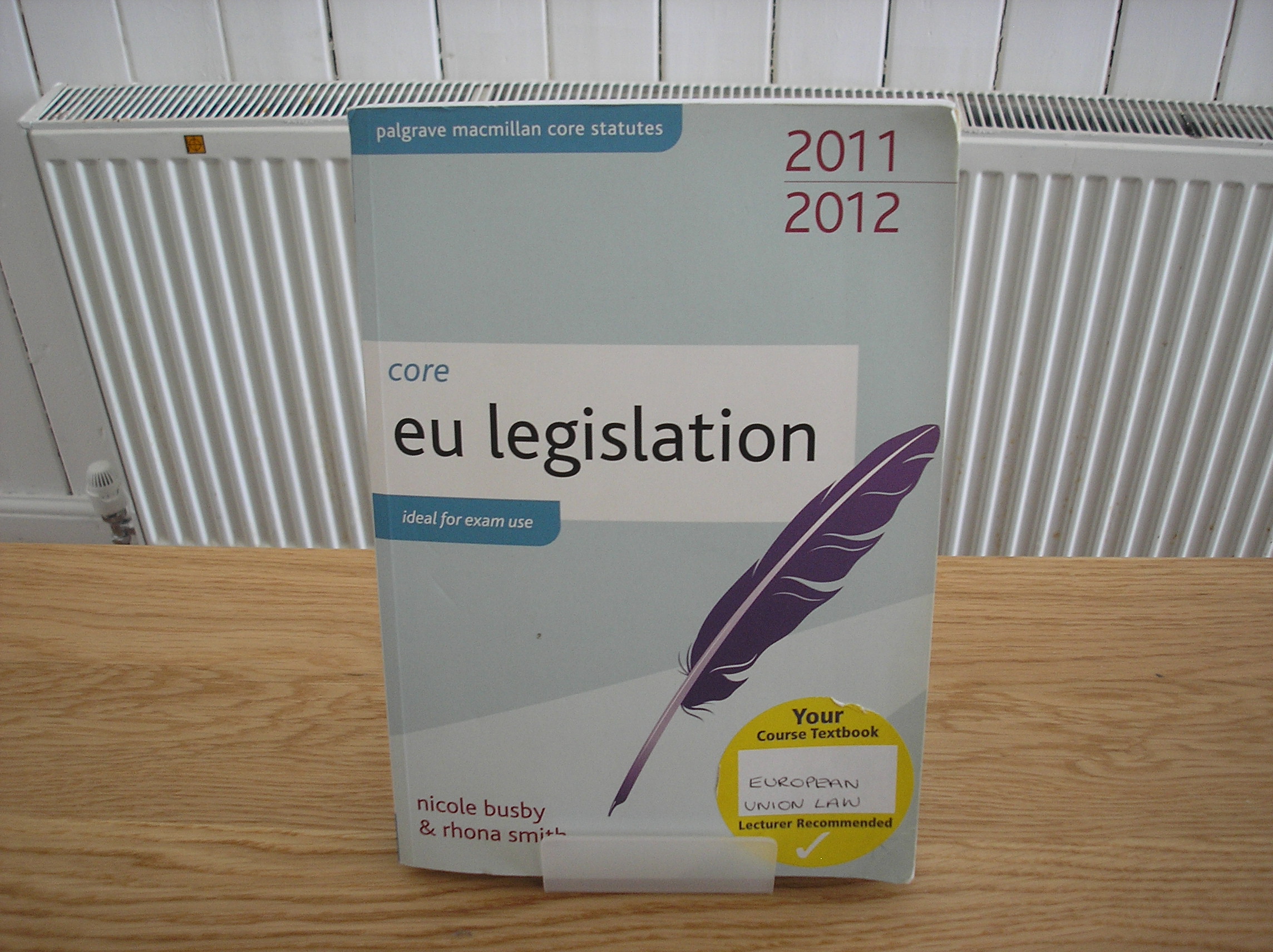 Image 0 of Core EU Legislation