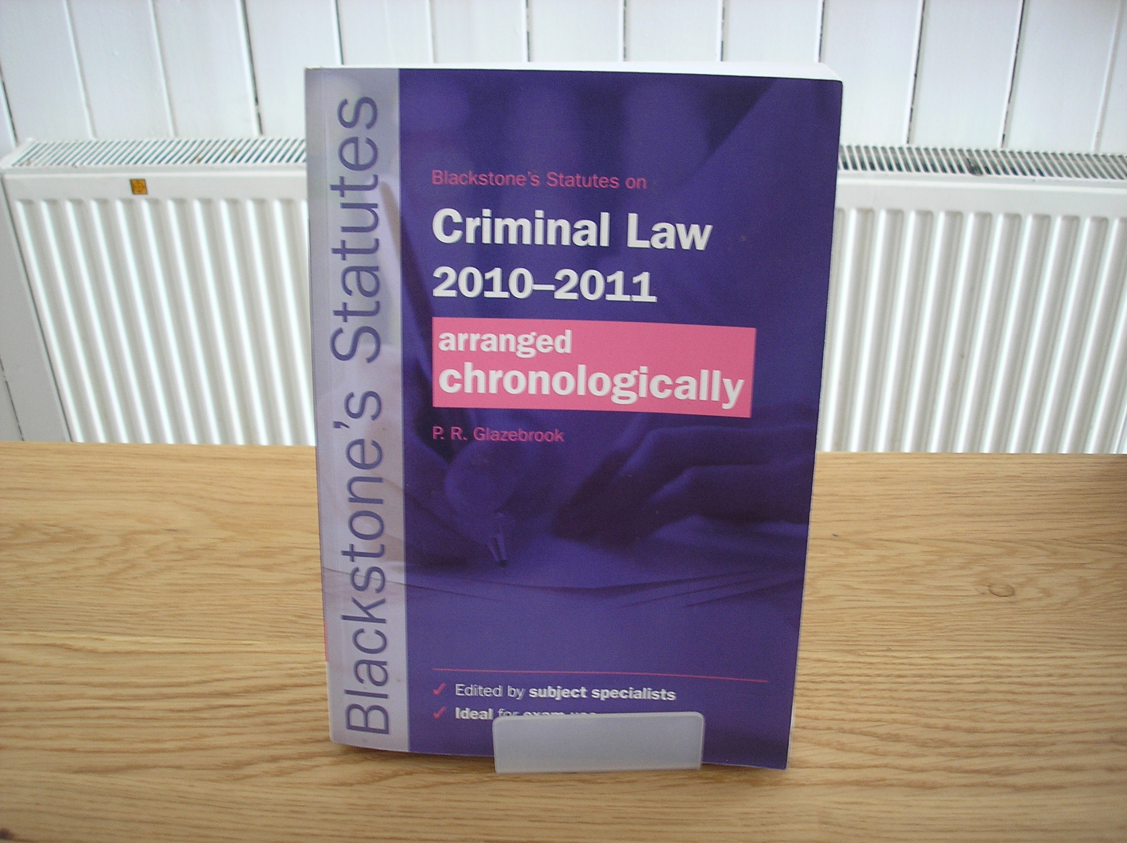 Image 0 of Blackstone's Statutes on Criminal Law 2010-2011