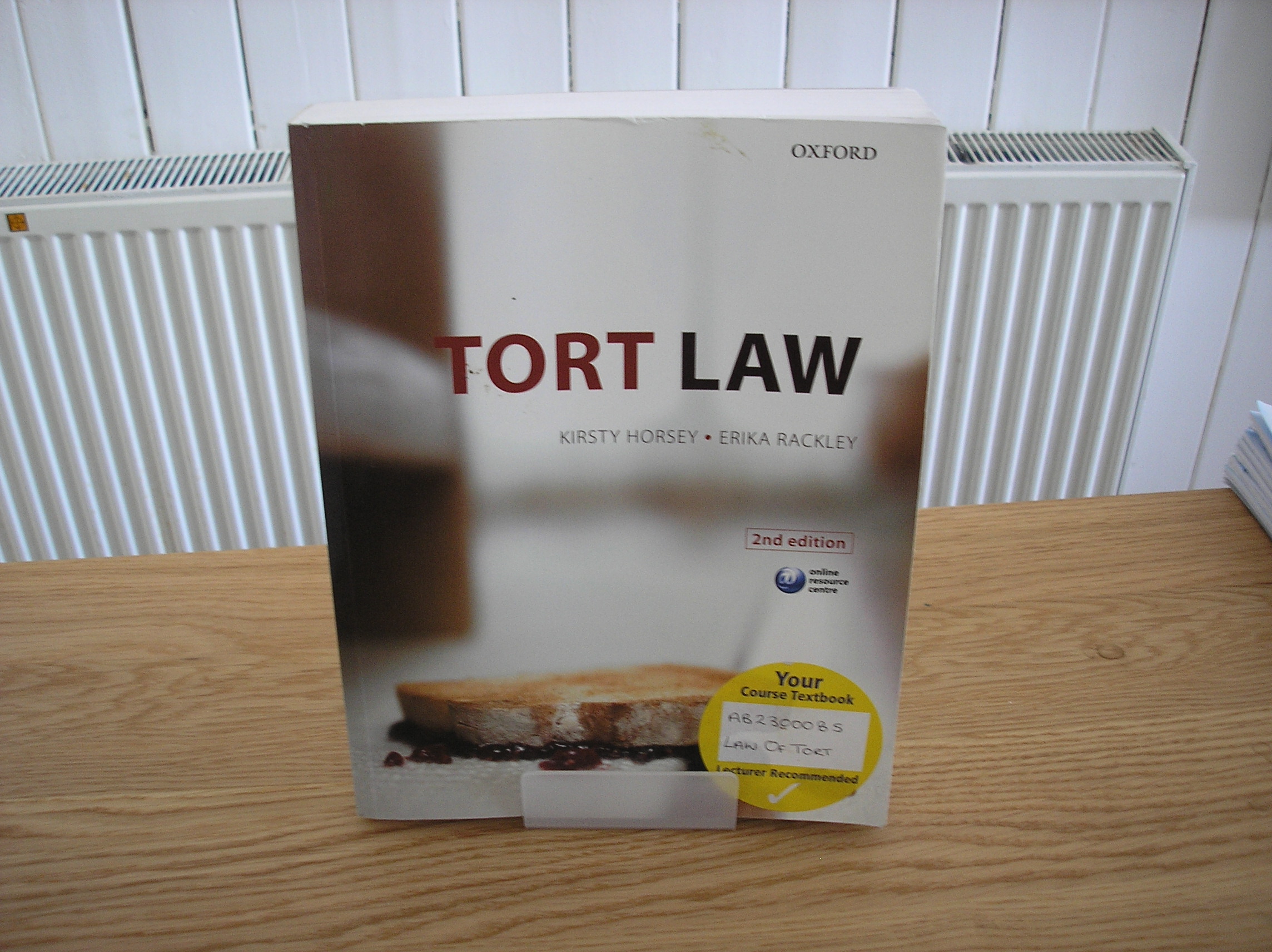 Image 0 of Tort Law
