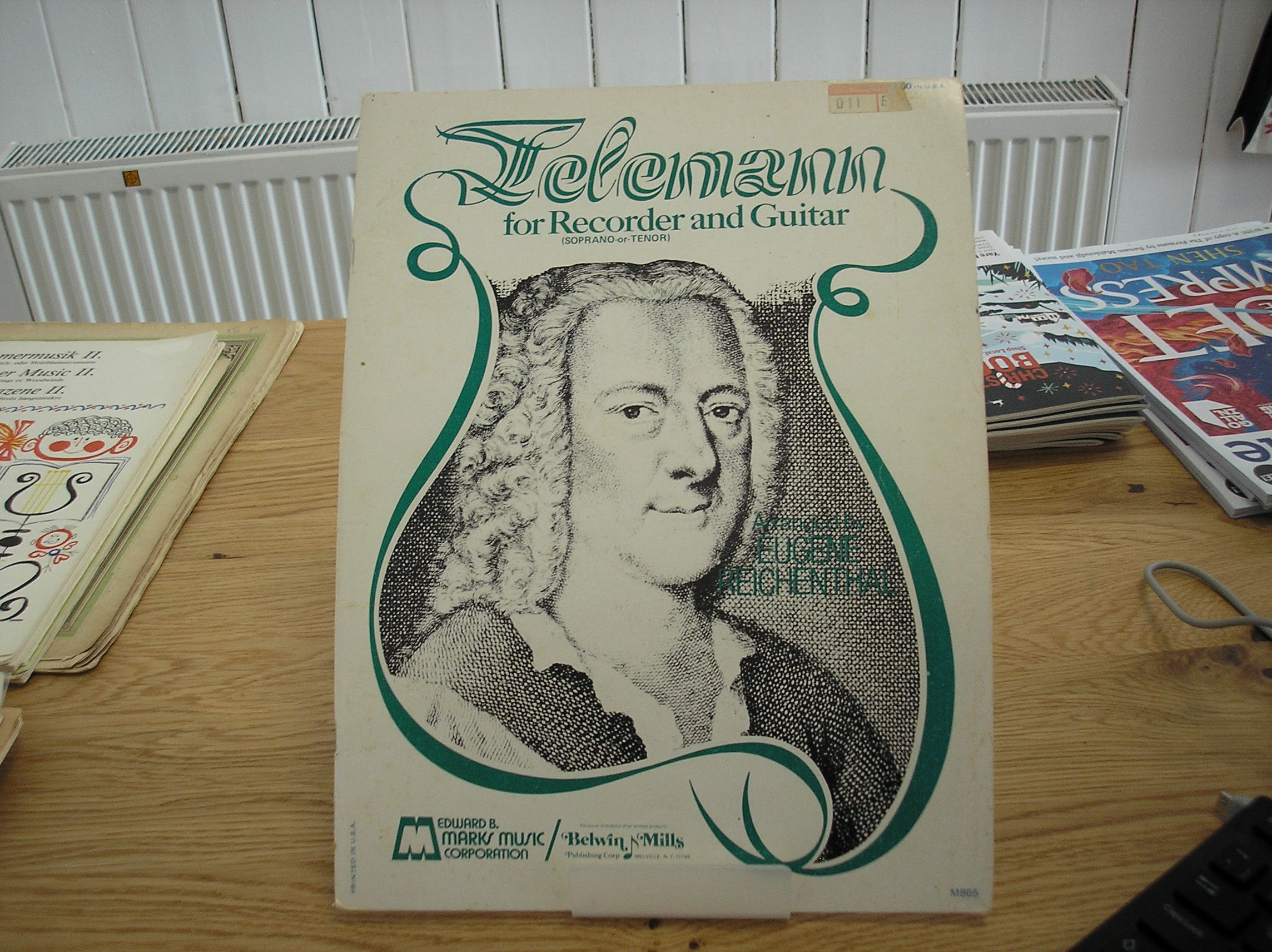 Image 0 of Telemann for Recorder and Guitar