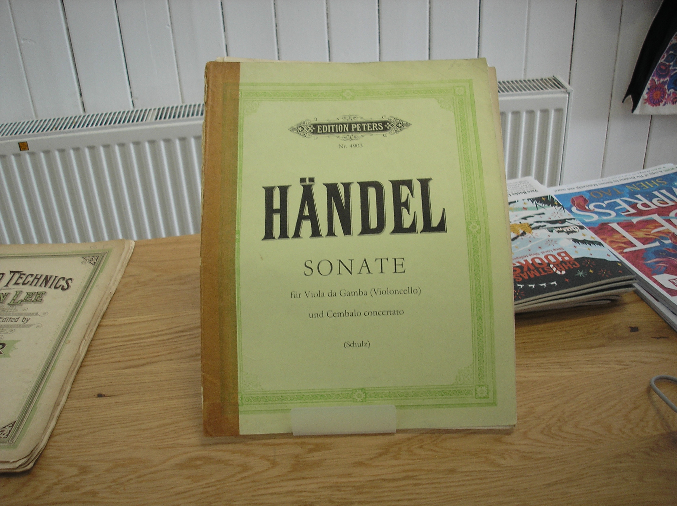 Image 0 of Handel Sonate fur Viola da Gamba und Cembalo concertato