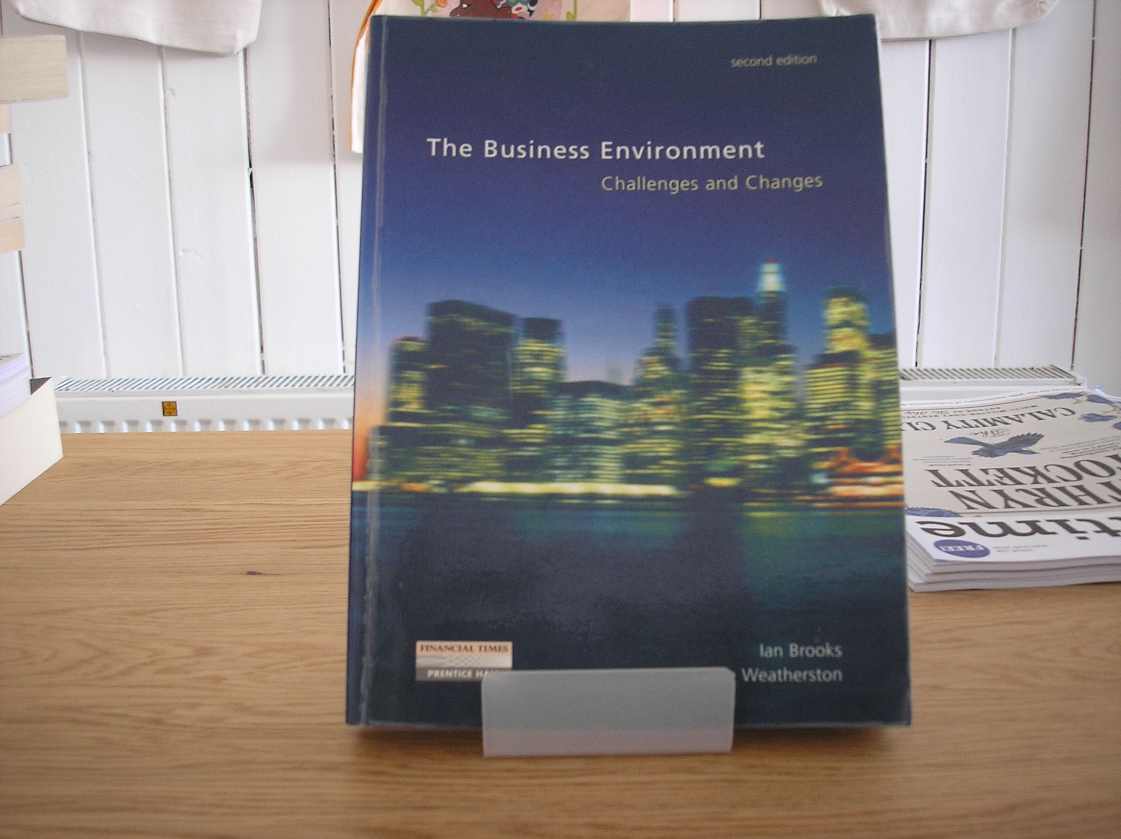 Image 0 of The Business Environment Challenges & Changes 2nd edition