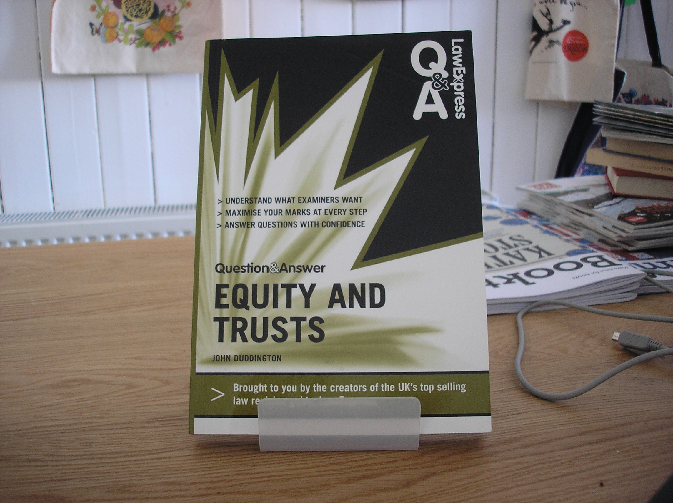 Image 0 of Question & Answer Equity And Trusts