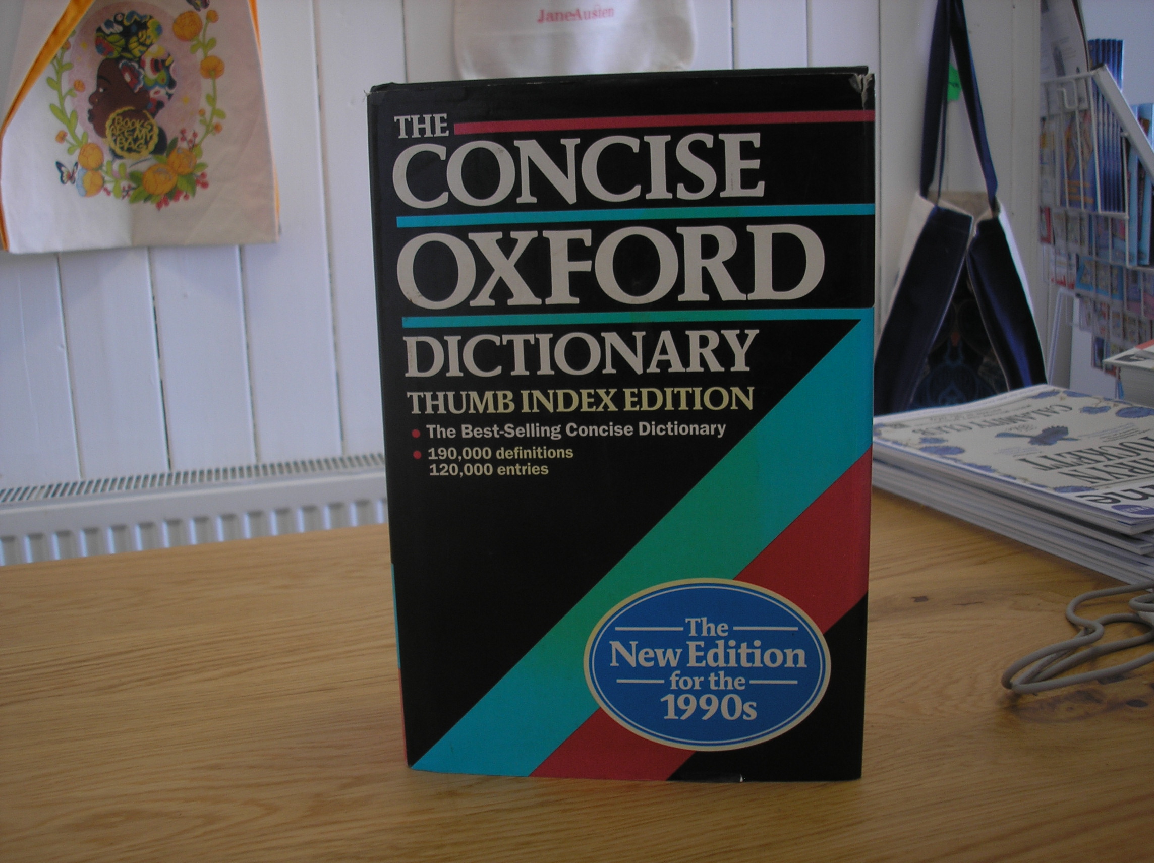 Image 0 of The Concise Oxford Dictionary Thumb Index  Edition