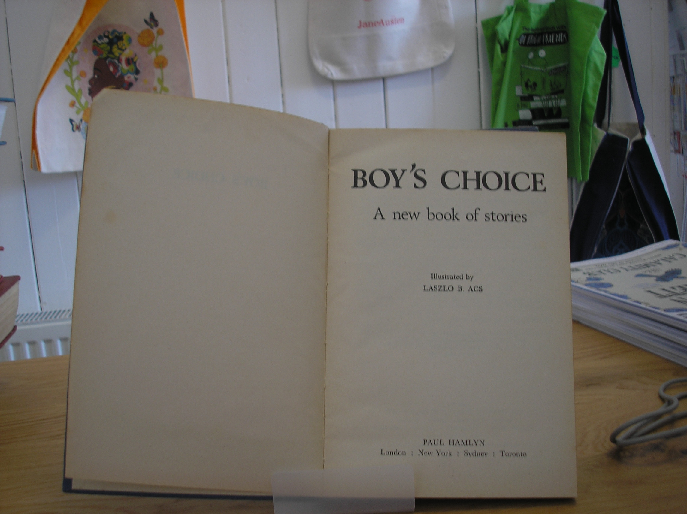 Image 0 of Boy's Choice A new collection of stories