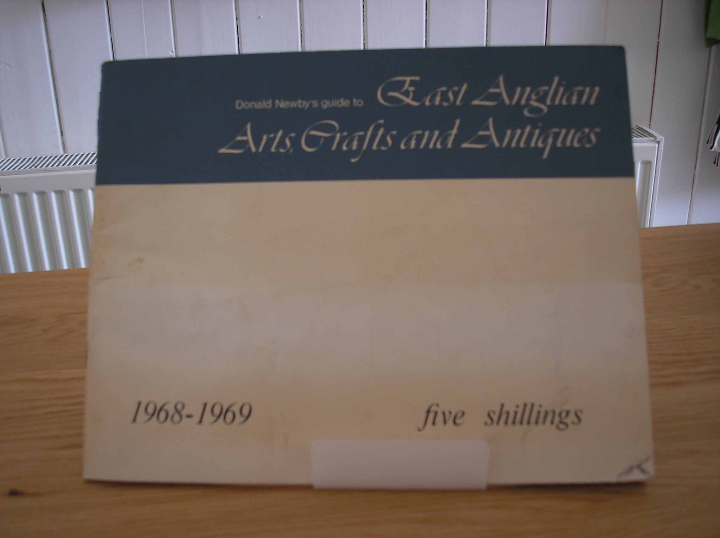 Image 0 of Donald Newby's guide to East Anglian Arts, Crafts and Antiques 1968-1969