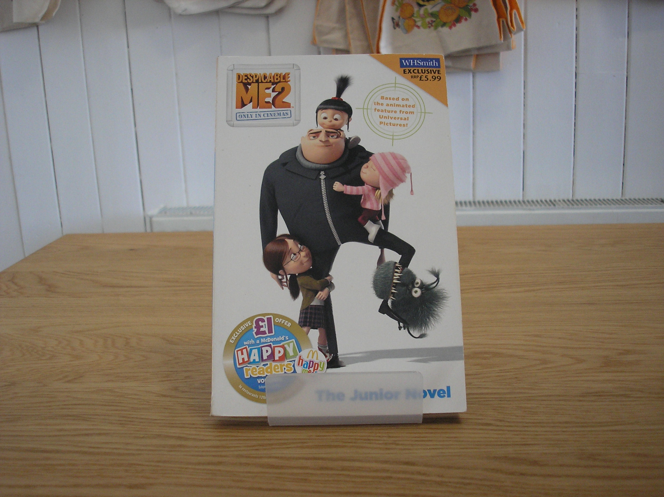 Image 0 of Despicable Me 2 The Junior Novel WHSmith Exclusive FIRST EDITION