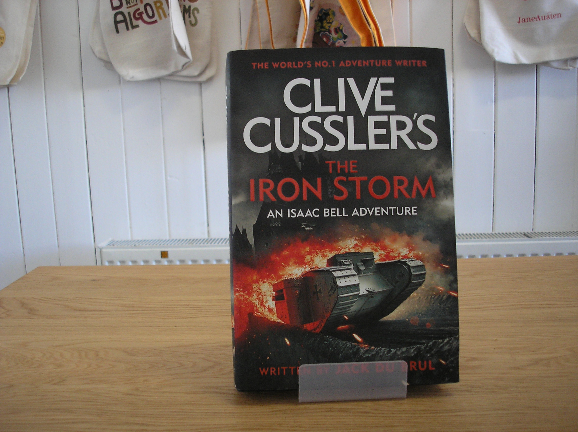 Image 0 of Clive Cussler's The Iron Storm FIRST EDITION