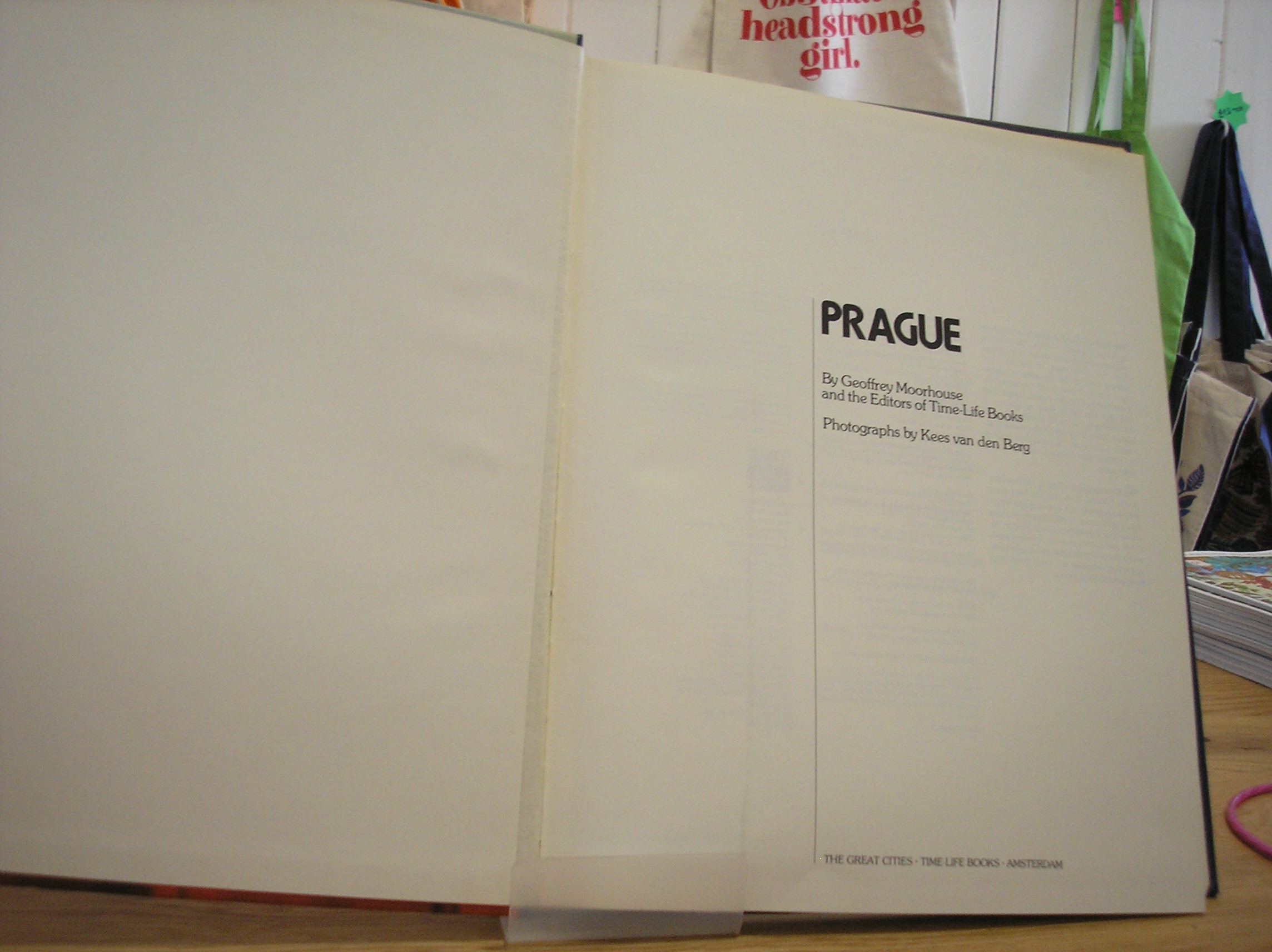Image 0 of Time-Life Books The Great Cities Prague FIRST ENGLISH EDITION