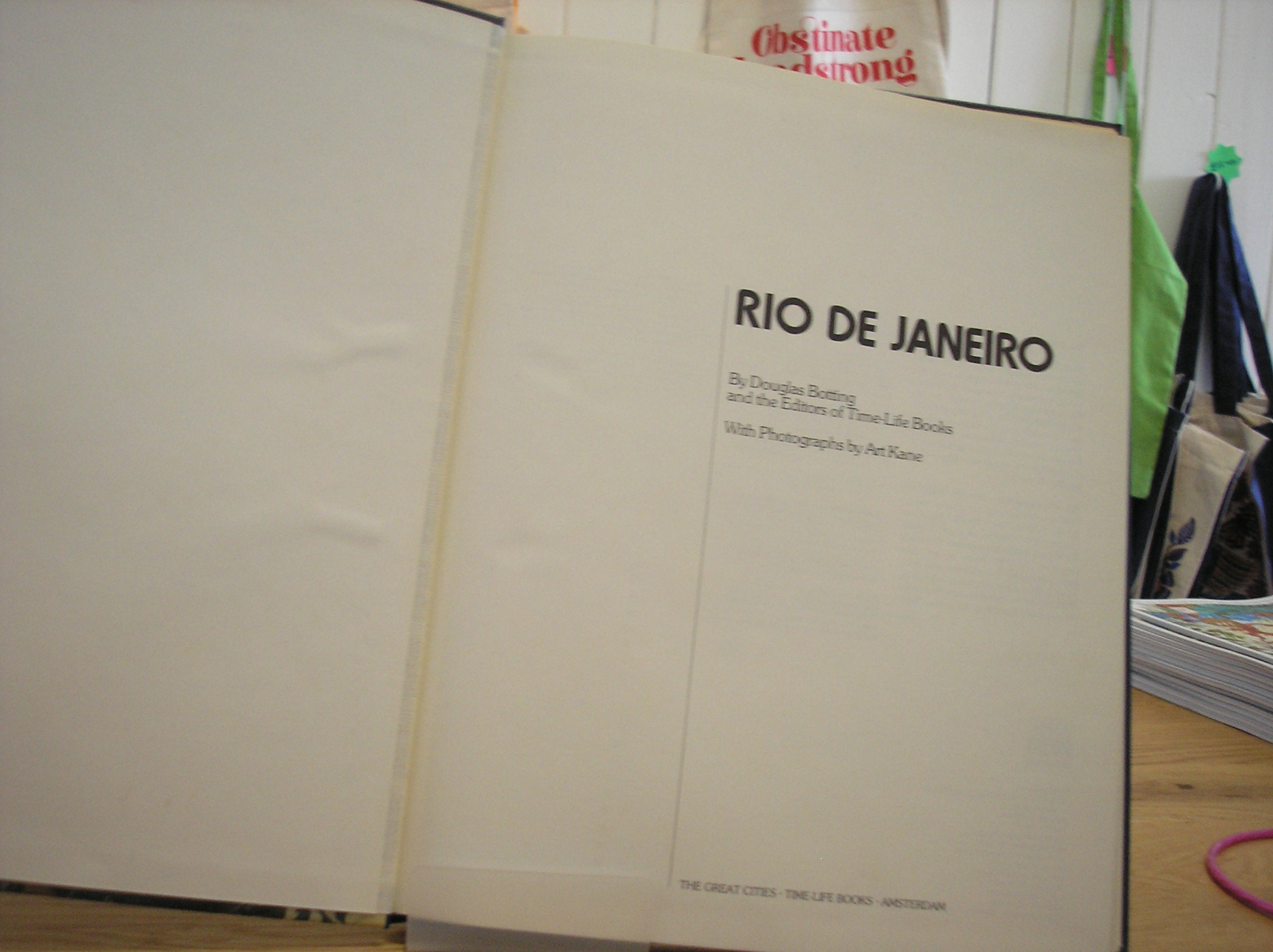 Image 0 of Time-Life Books The Great Cities Rio De Janeiro FIRST ENGLISH EDITION