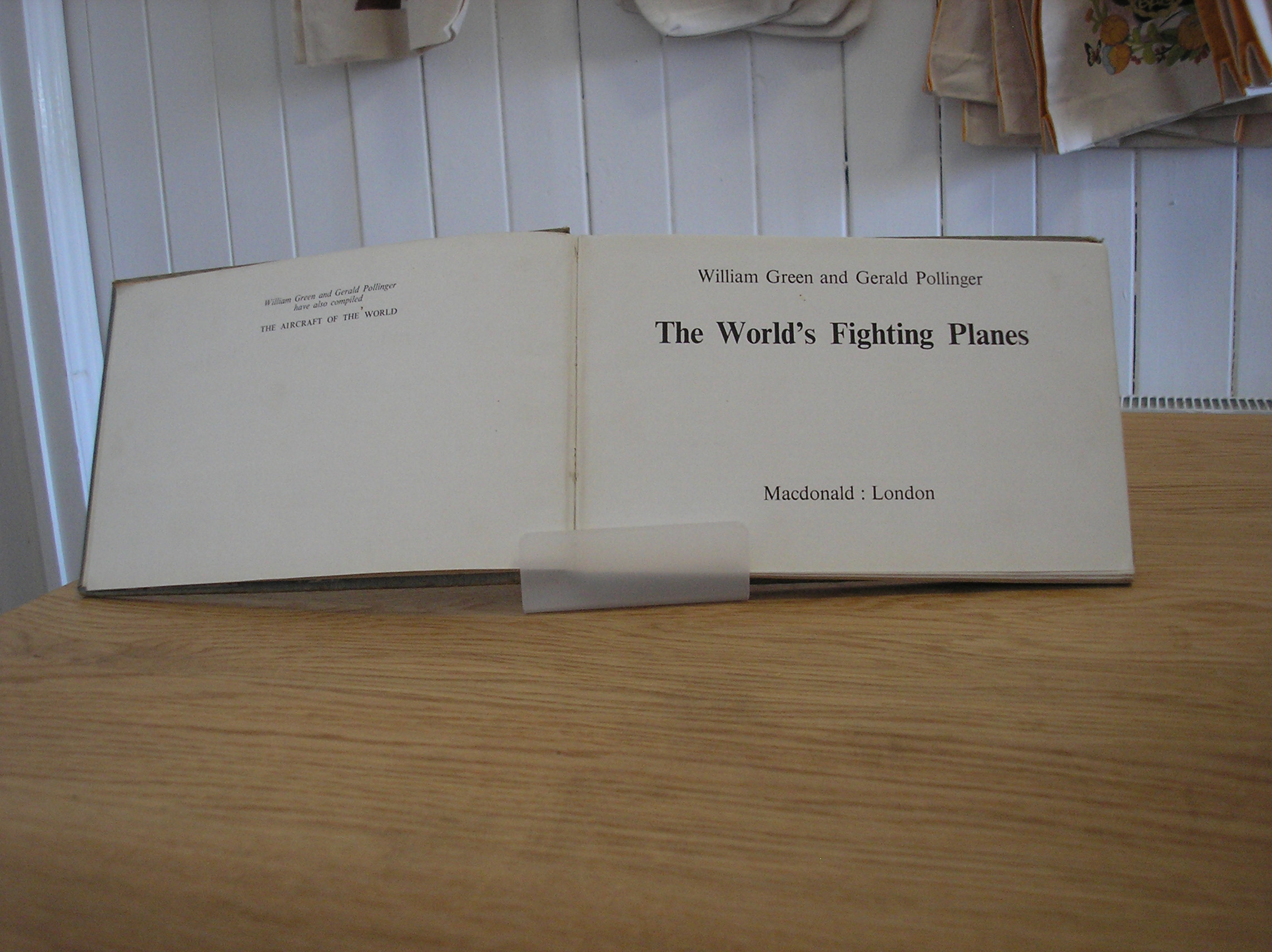 Image 0 of The World's Fighting Planes FIRST EDITION