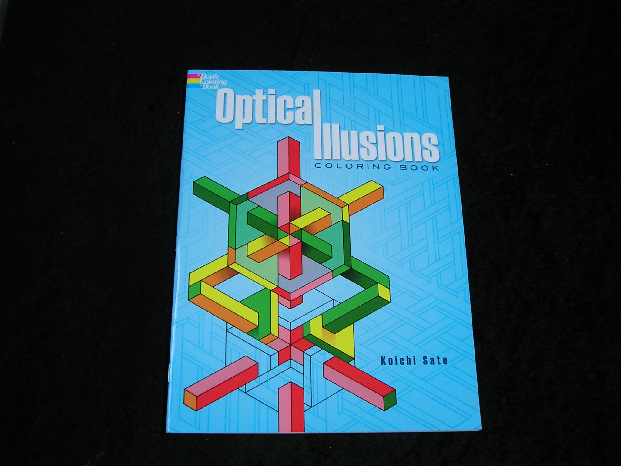 Image 0 of Optical Illusions Coloring Book