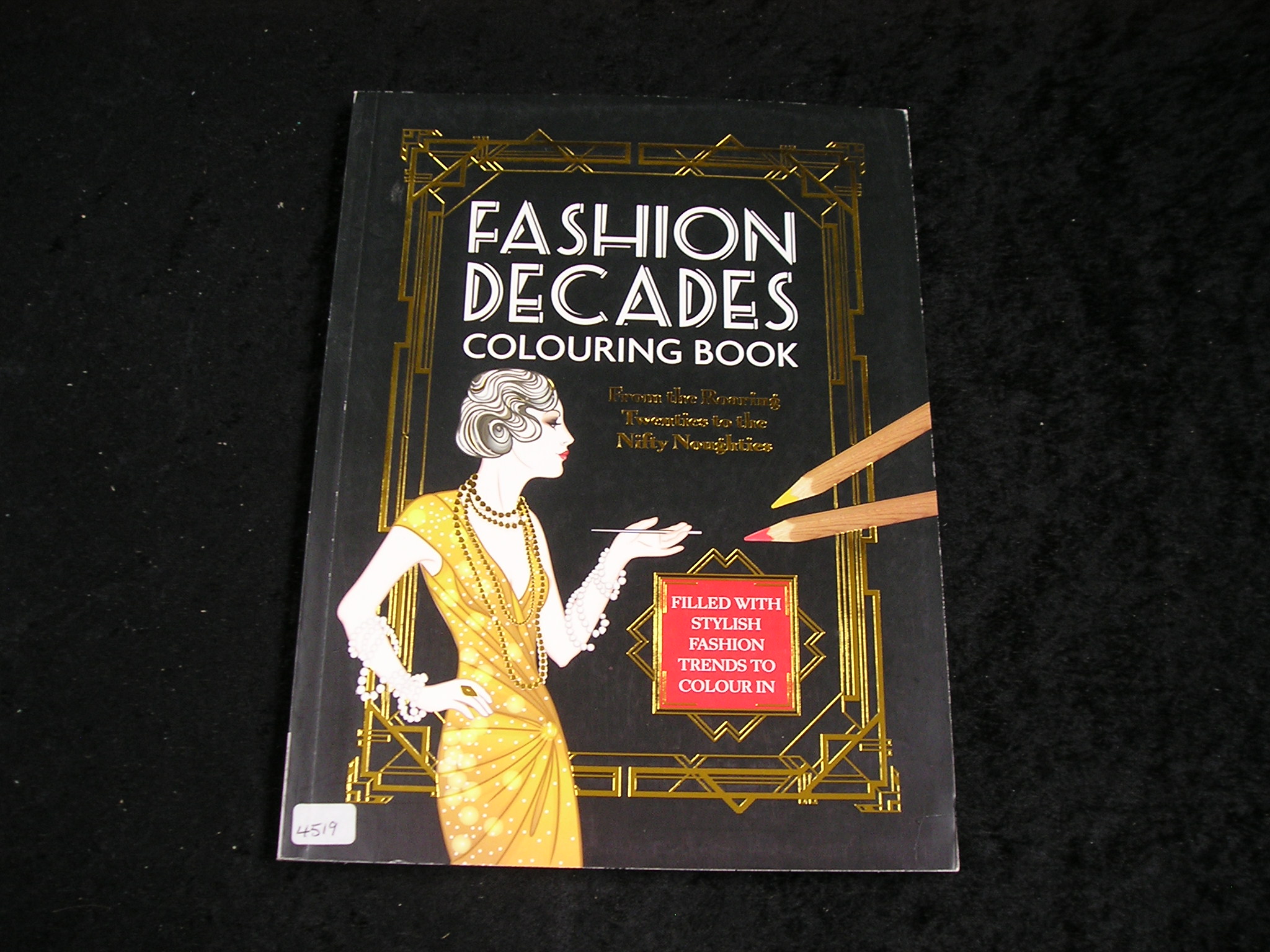 Fashion Decades Colouring Book