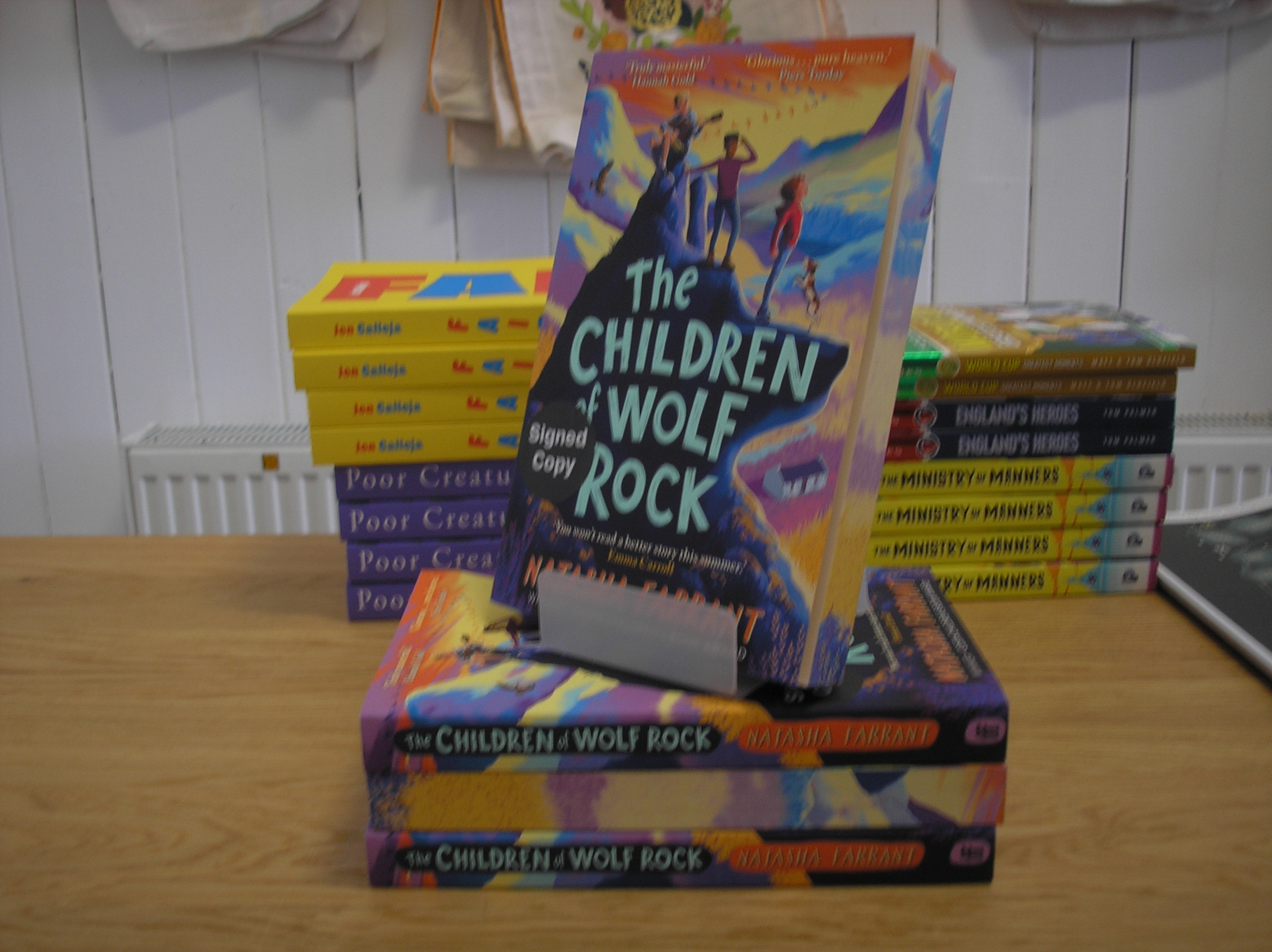 Image 0 of Children of Wolf Rock INDIE SIGNED SPRAYED EDGES